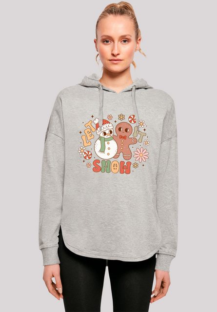 F4NT4STIC Kapuzenpullover Let It Snow Gingerbread Premium Qualität, Weihnac günstig online kaufen