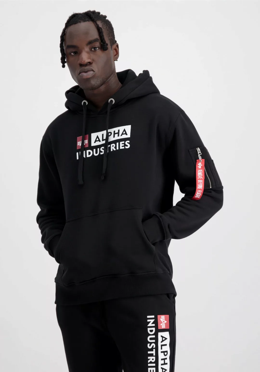 Alpha Industries Hoodie "Alpha Industries Men - Hoodies Alpha Block-Logo Ho günstig online kaufen