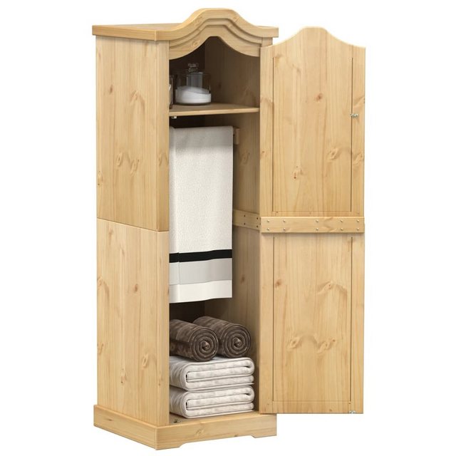 vidaXL Kleiderschrank Kleiderschrank Corona 55x52x170 cm Massivholz Kiefer günstig online kaufen