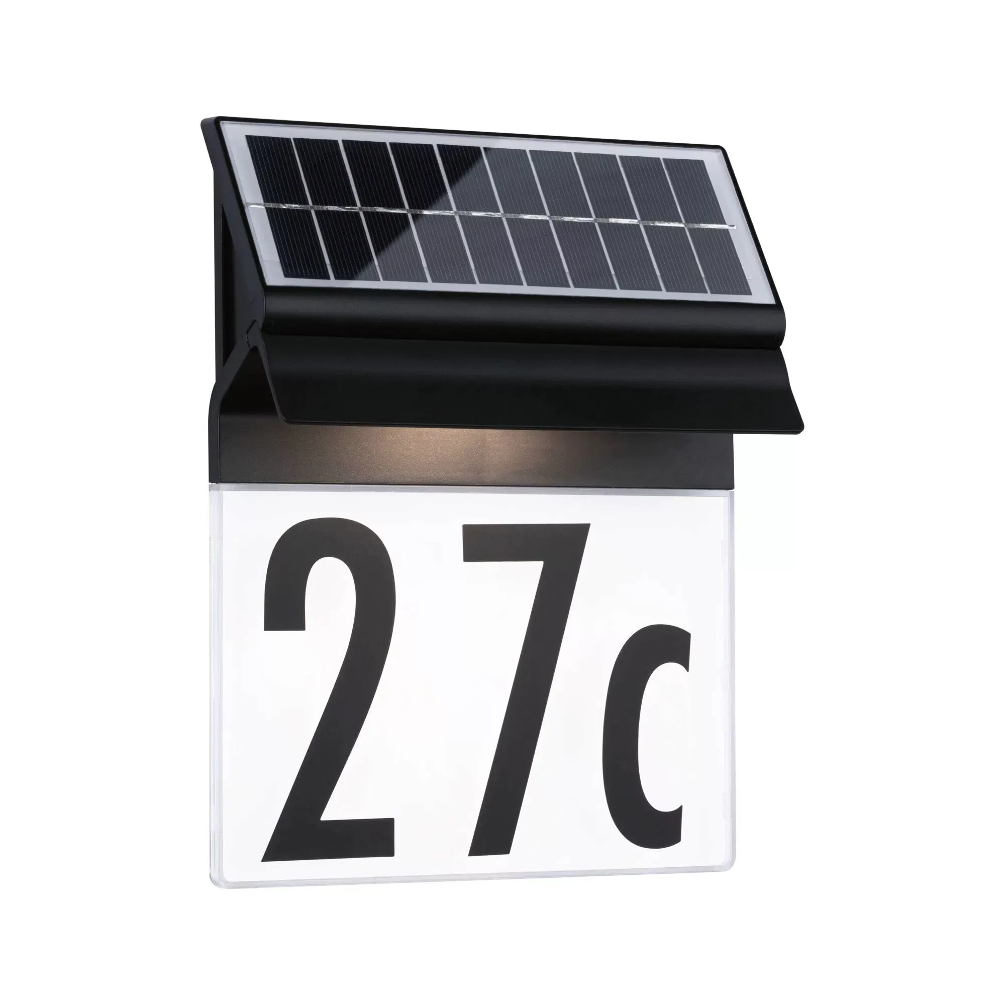 Paulmann LED Außen-Wandleuchte Solar Hausnummernleuchte Neda günstig online kaufen
