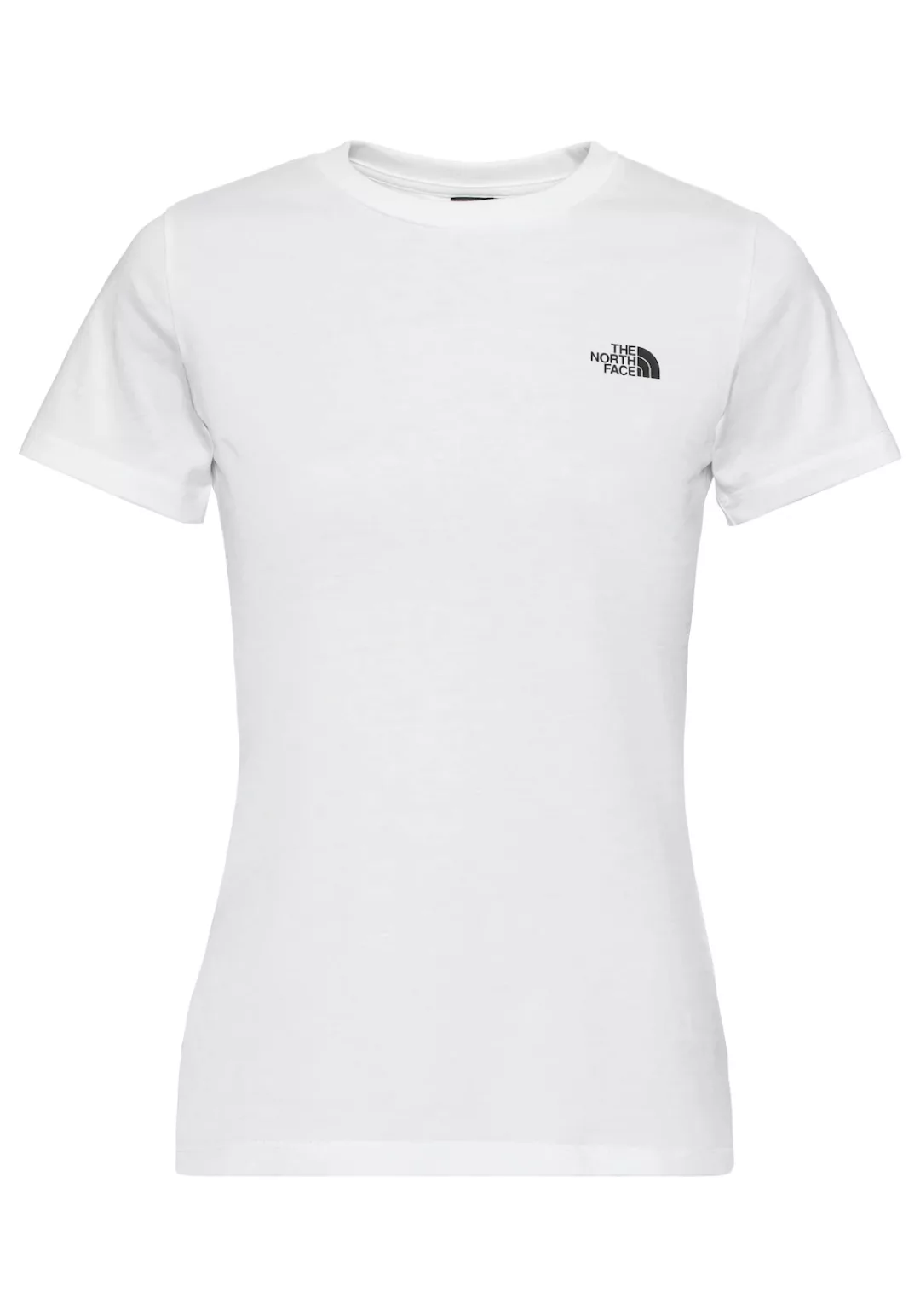 The North Face T-Shirt W S/S SIMPLE DOME SLIM TEE (1-tlg) günstig online kaufen