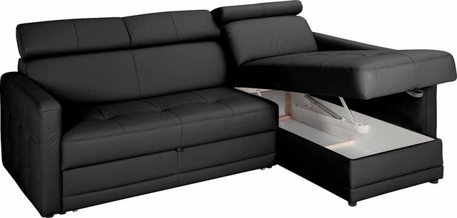 exxpo - sofa fashion Ecksofa "Arles, bequeme Federkernunterfederung, L-Form günstig online kaufen