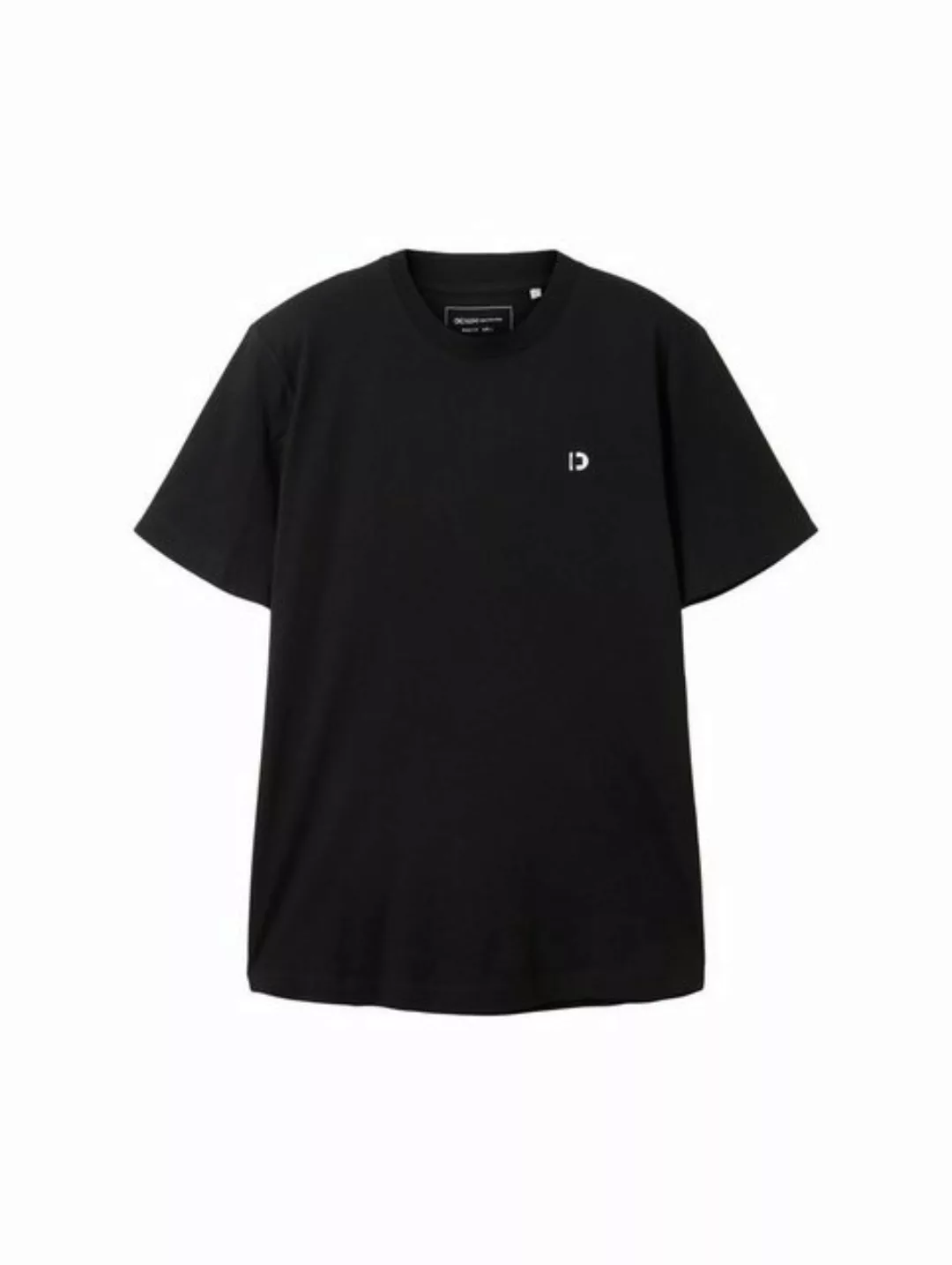 TOM TAILOR Denim T-Shirt rounded hem t-shirt günstig online kaufen