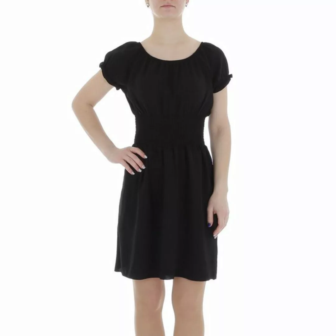 Ital-Design Sommerkleid Damen Freizeit (86164467) Kreppoptik/gesmokt Minikl günstig online kaufen