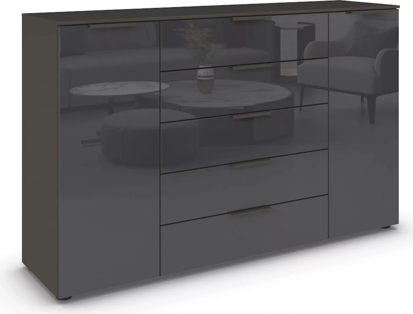 rauch Kommode "Kommode Türkommode Sideboard Kombikommode FLIPP mit Glasfron günstig online kaufen