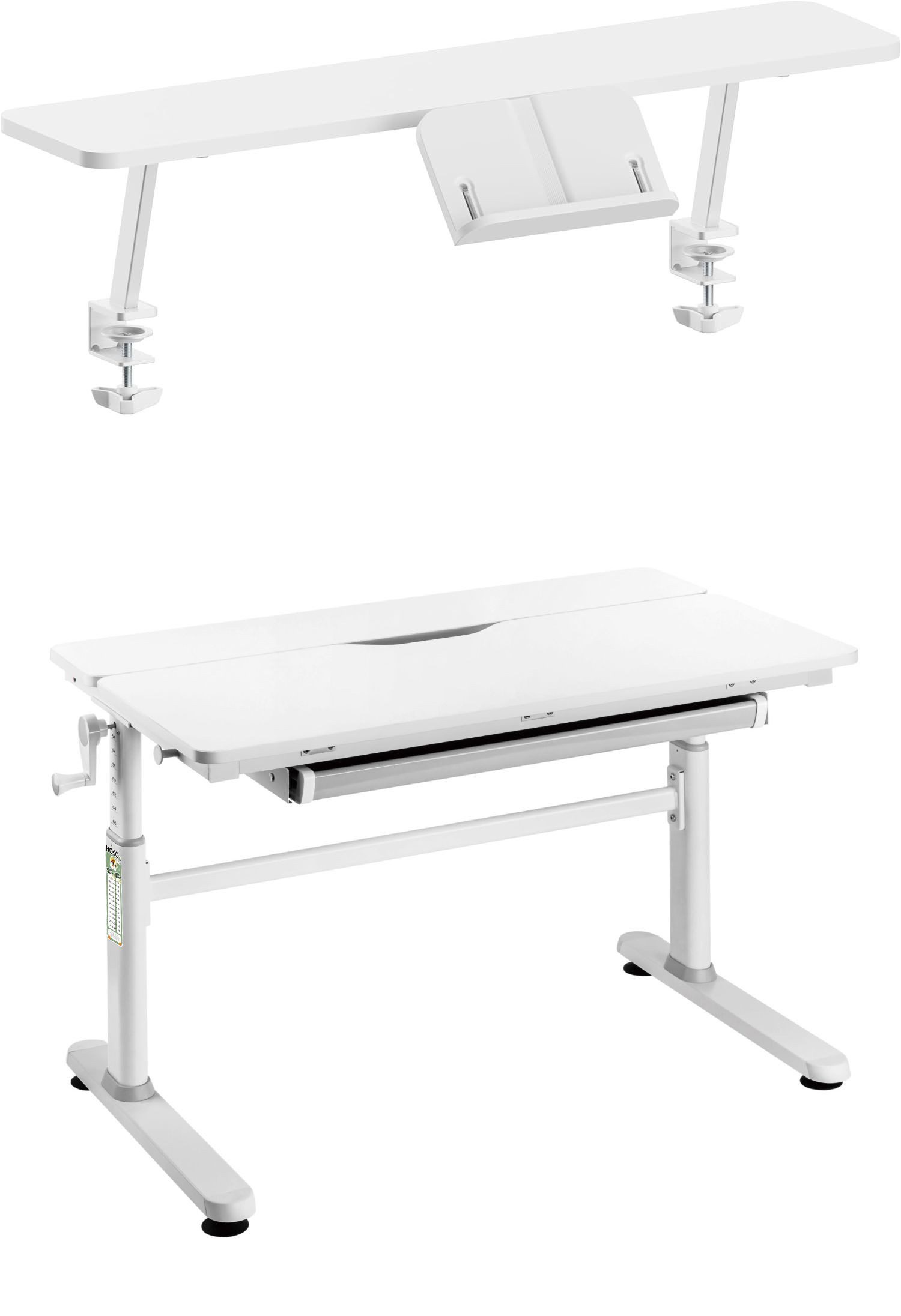 HOKO Kinderschreibtisch SET höhenverstellbar 54-76 cm, günstig online kaufen