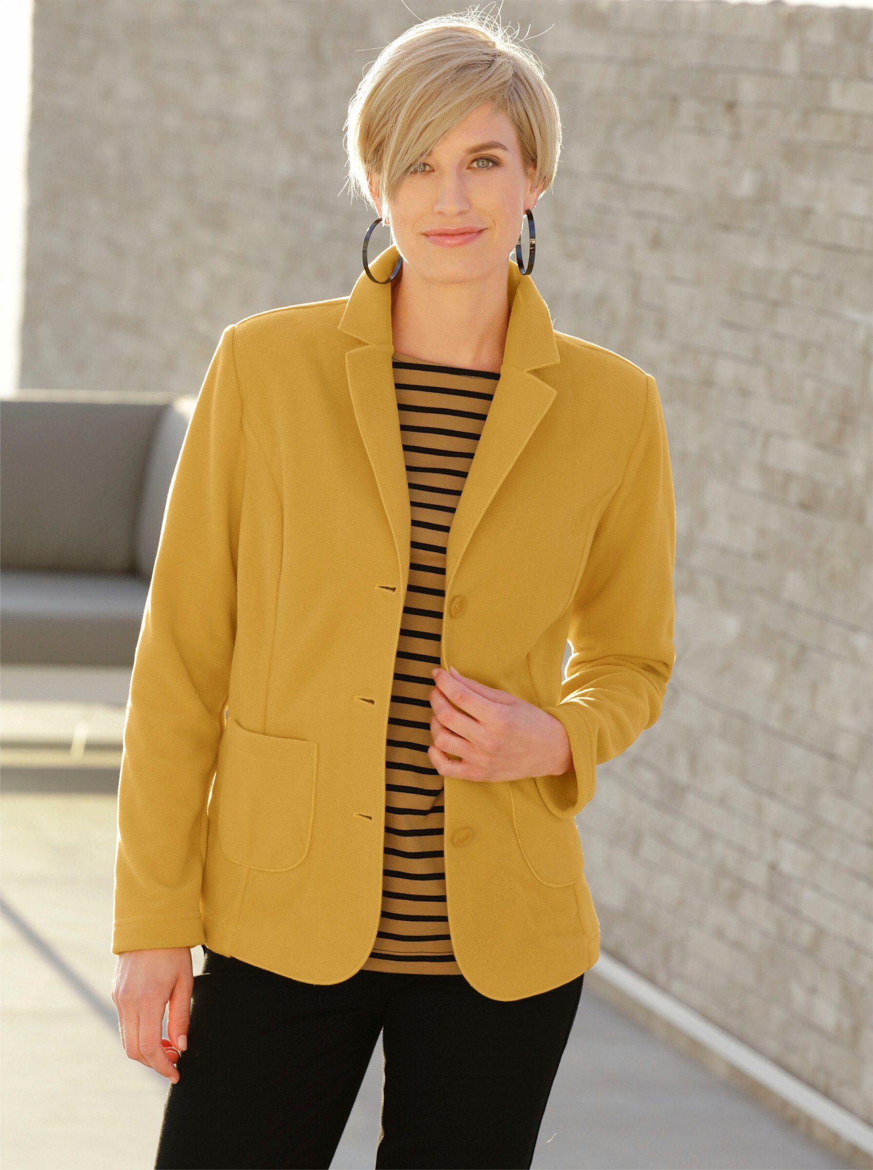 Casual Looks Fleecejacke günstig online kaufen