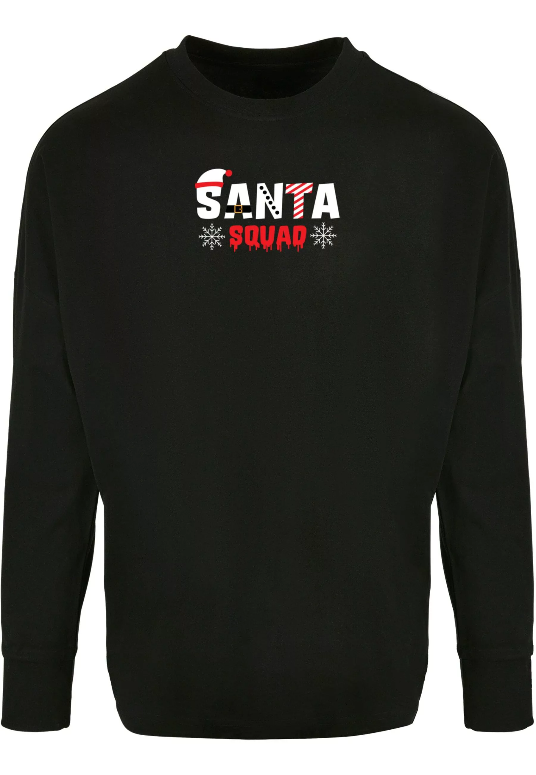 Merchcode Longsleeve "Merchcode Herren Santa Squad Oversized Cut On Sleeve günstig online kaufen