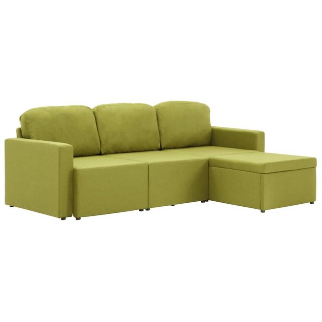 vidaXL Sofa aus Stoff (100% Polyester), Schaum, Sperrholz, Kiefernholz in G günstig online kaufen