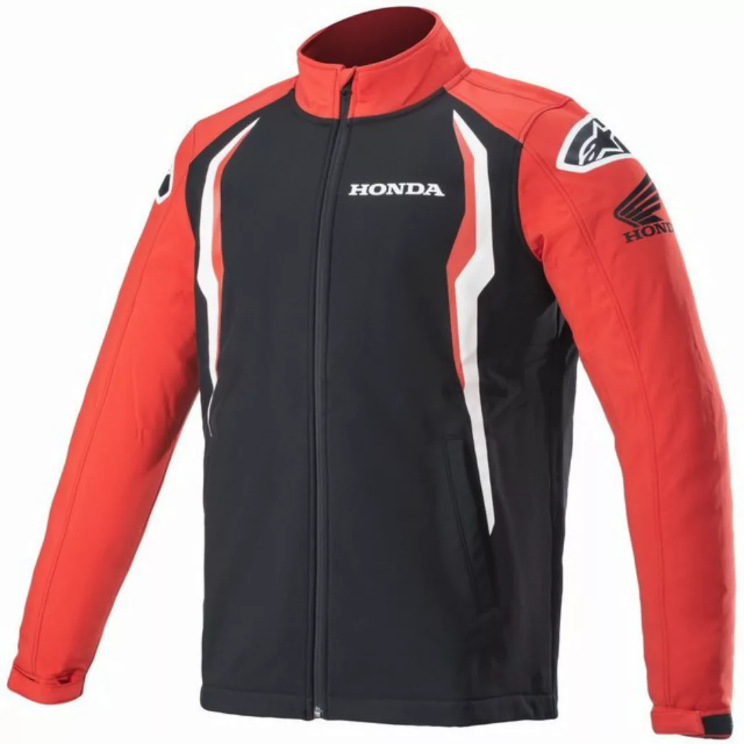 Alpinestars Motorradjacke Alpinestars Honda Softshell Jacke rot / schwarz X günstig online kaufen