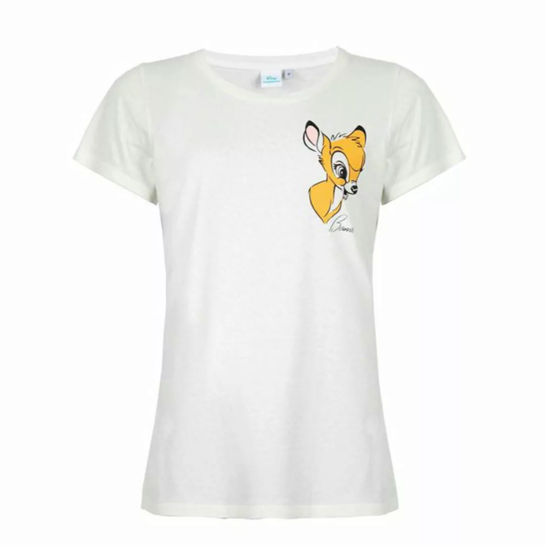 Disney Print-Shirt Disney Bambi Classic Damen kurzarm T-Shirt Shirt Gr. XS günstig online kaufen