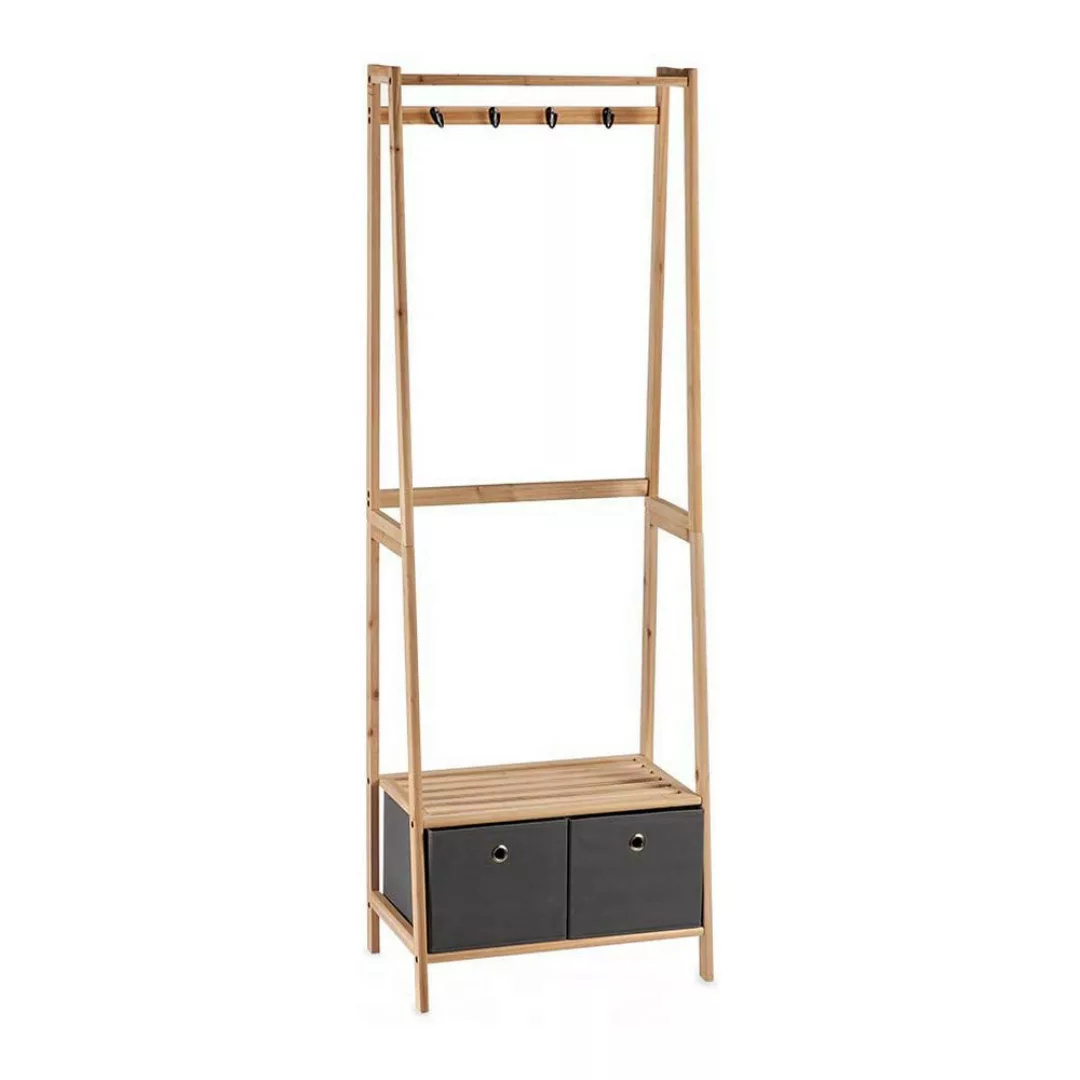 Garderobe Holz Stoff (36 X 168 X 58 Cm) günstig online kaufen