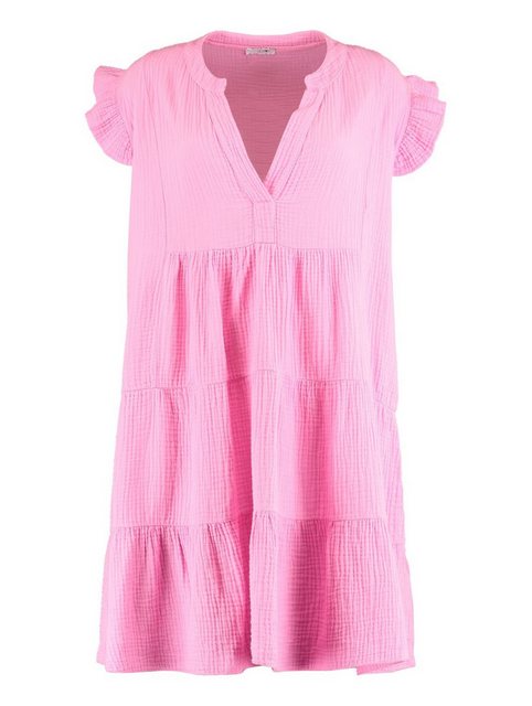 HaILY’S Sommerkleid Hailys Sommerstrandkleid Musselin rosa günstig online kaufen