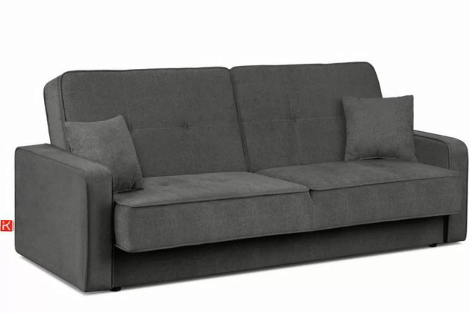 KONSIMO® Schlafsofa ORIO Sofa 3 Personen, Liegefläche: 219x90cm, mit Wellen günstig online kaufen