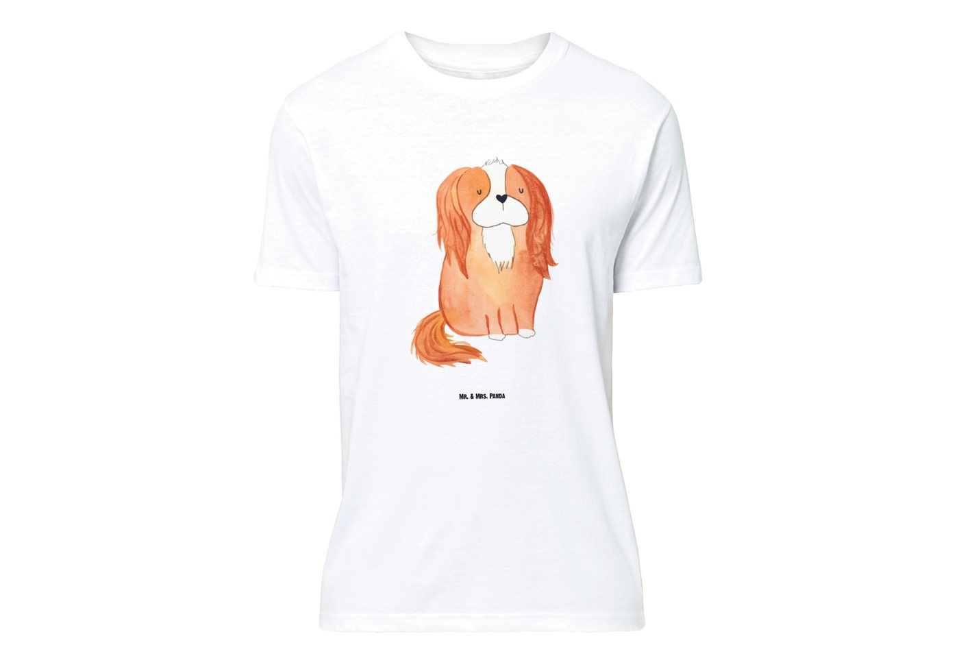 Mr. & Mrs. Panda T-Shirt Cavalier King Charles Spaniel - Weiß - Geschenk, H günstig online kaufen