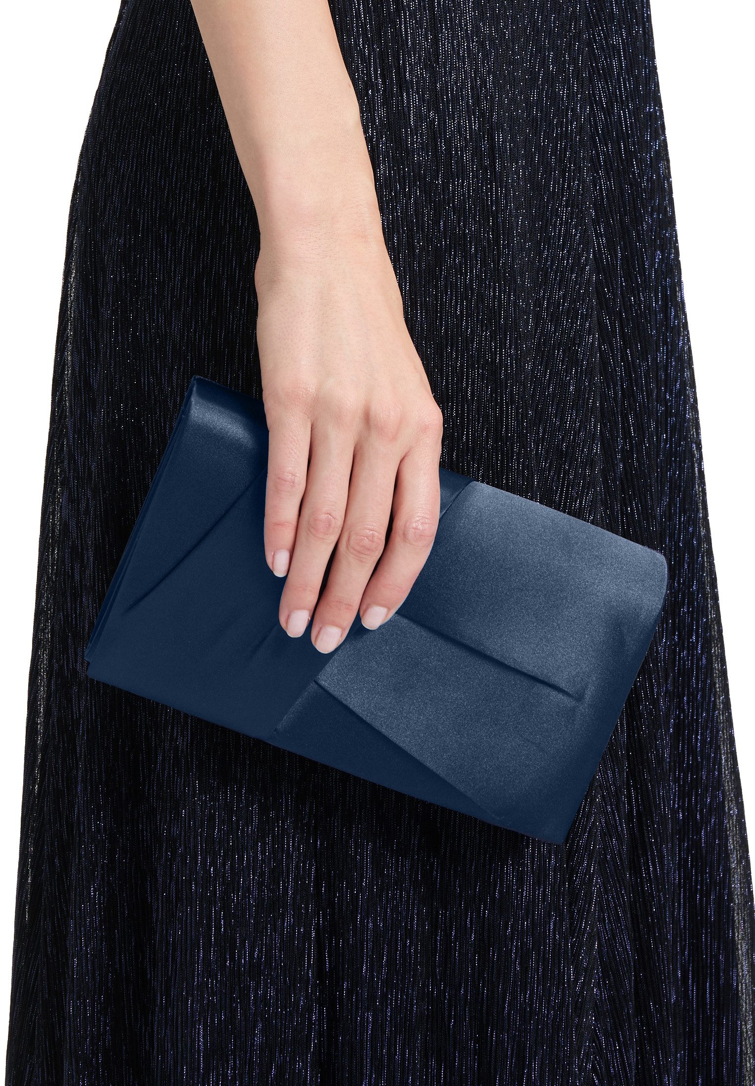 Vera Mont Abendtasche "Vera Mont Damen Clutch-Tasche unifarben", Falten günstig online kaufen