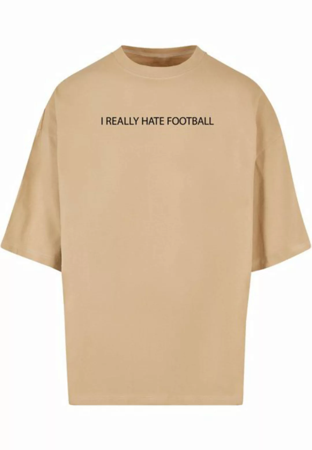 Merchcode T-Shirt Merchcode Herren Hate Football Huge Tee (1-tlg) günstig online kaufen