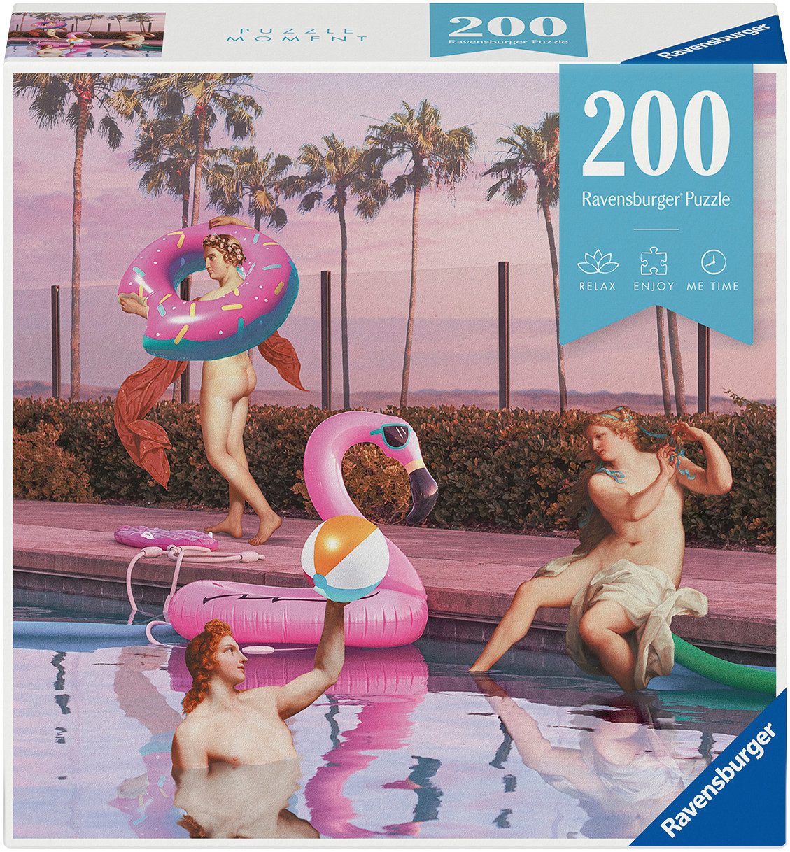 Ravensburger Puzzle Poolparty, 200 Puzzleteile, Made günstig online kaufen