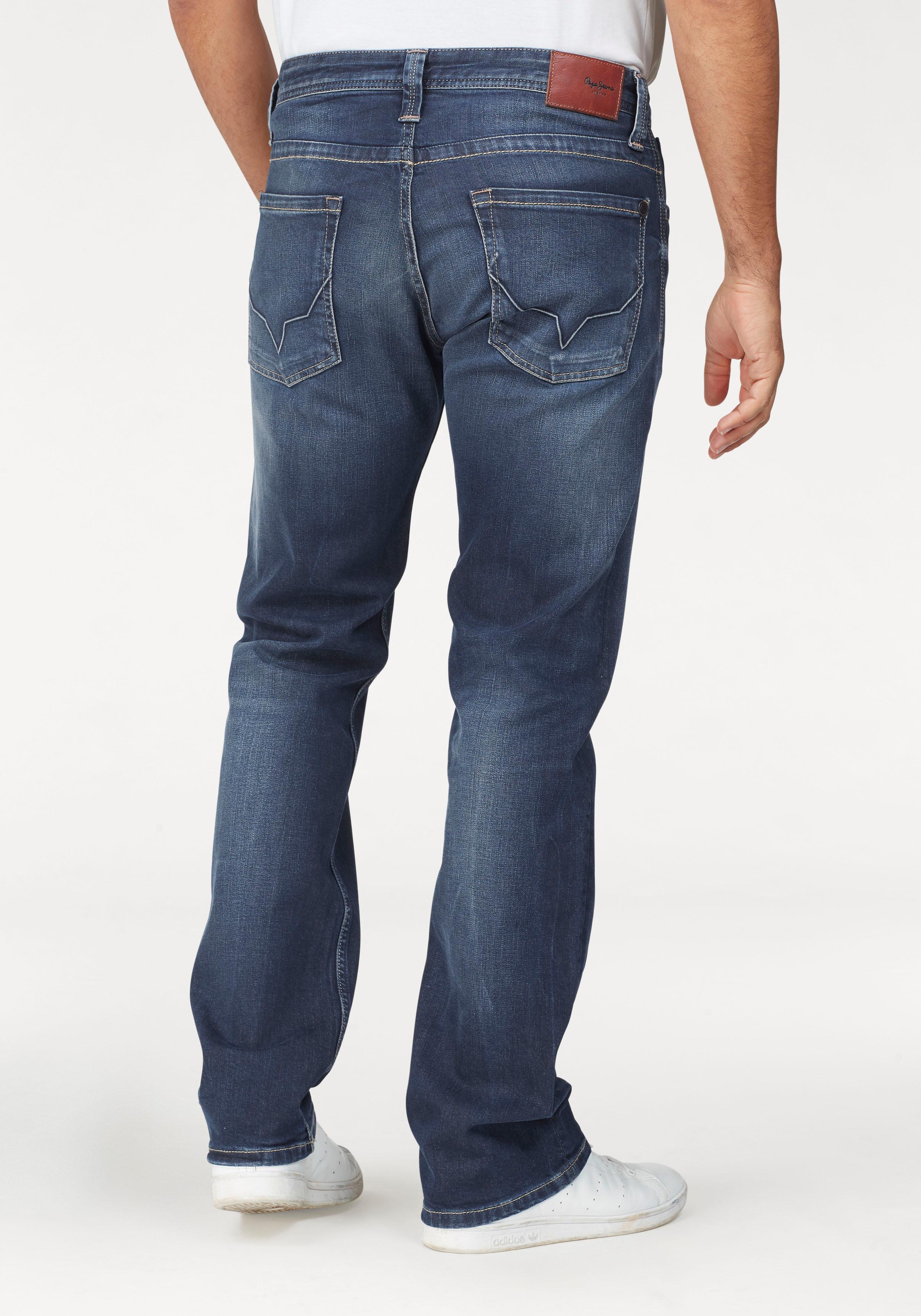 Pepe Jeans Straight-Jeans "KINGSTON ZIP", in 5-Pocket-Form günstig online kaufen
