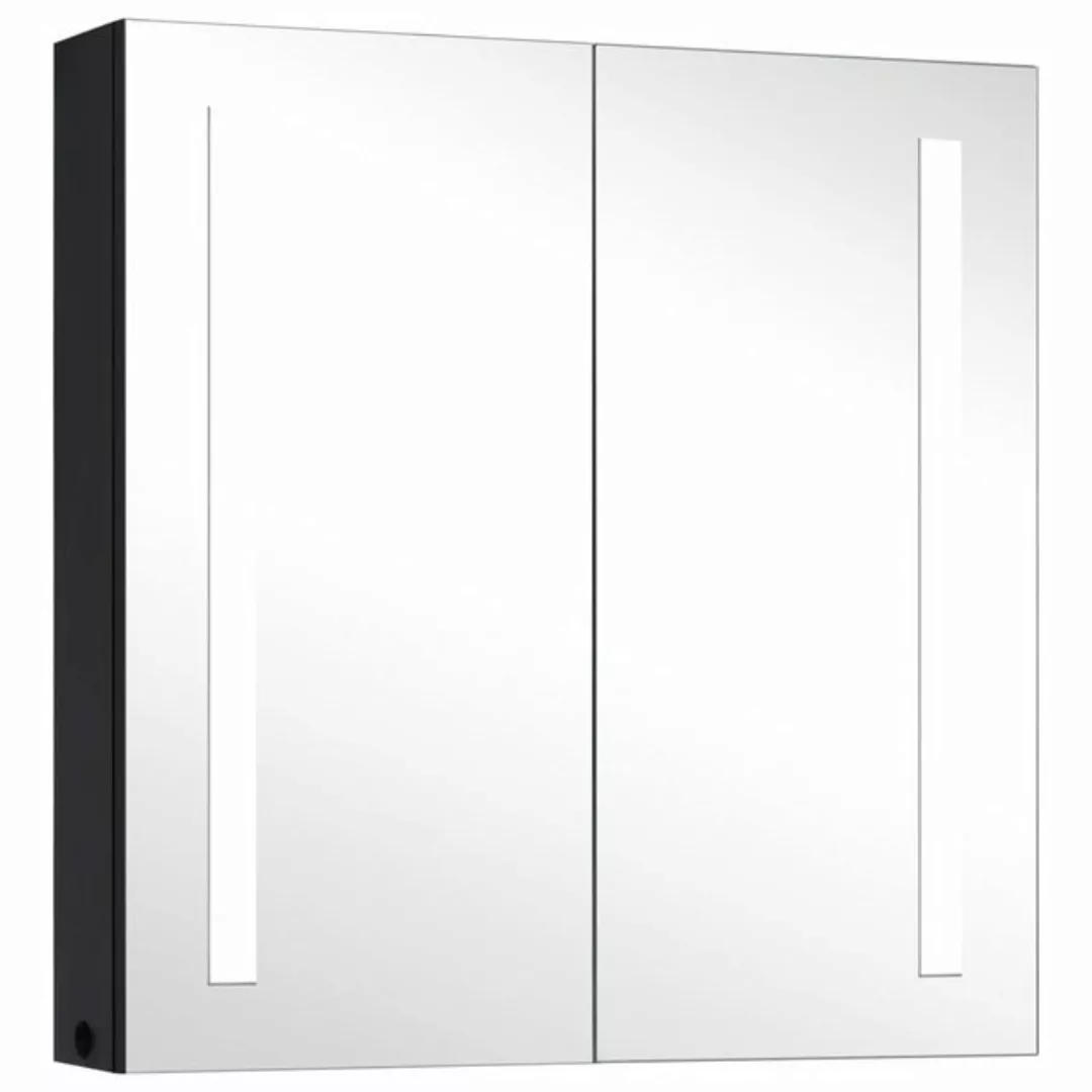 vidaXL Badezimmerspiegelschrank LED-Spiegelschrank fürs Bad 62x14x60 cm günstig online kaufen