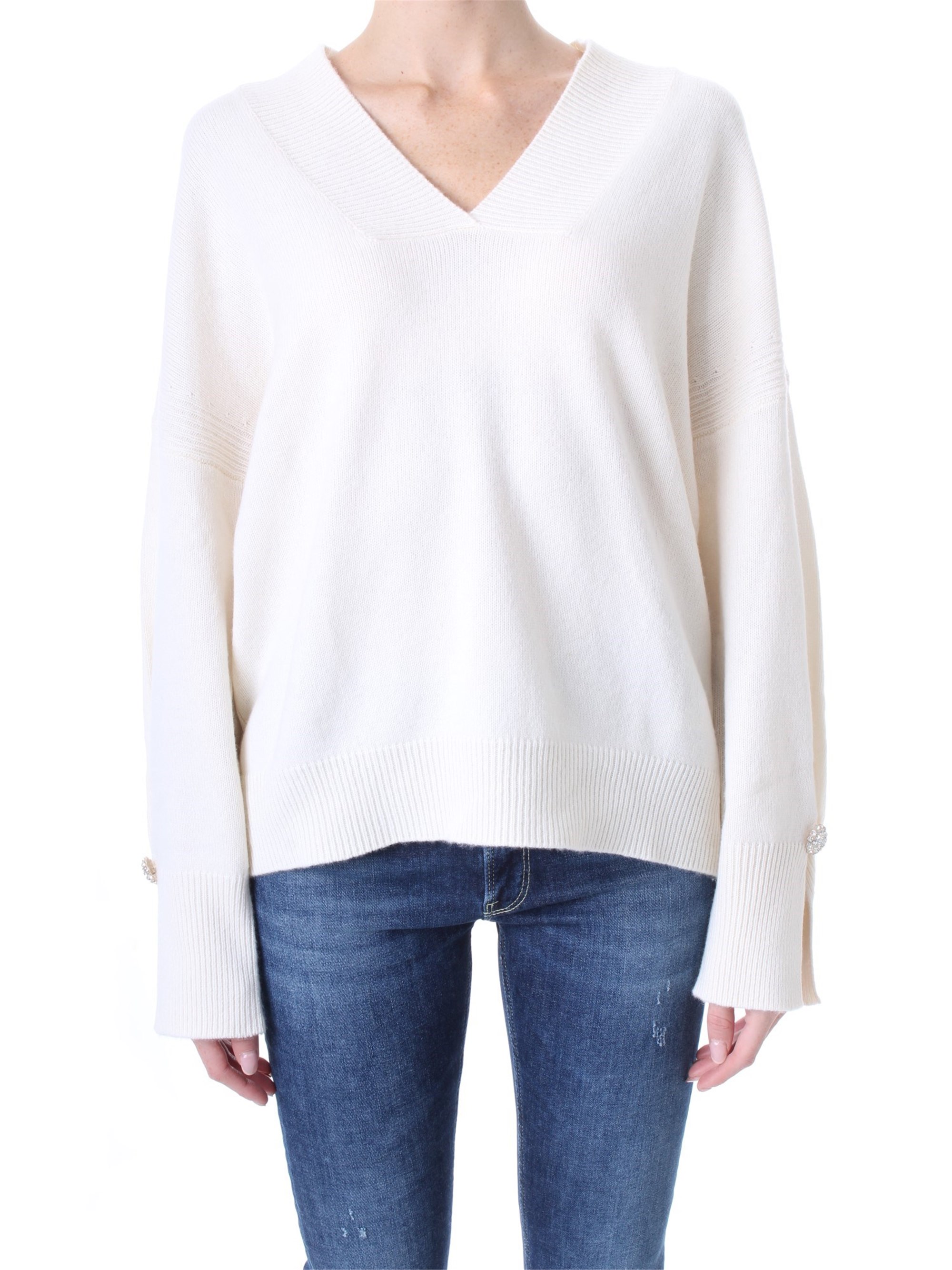 LIU JO Sweatshirt Damen weiß lana acrilico günstig online kaufen