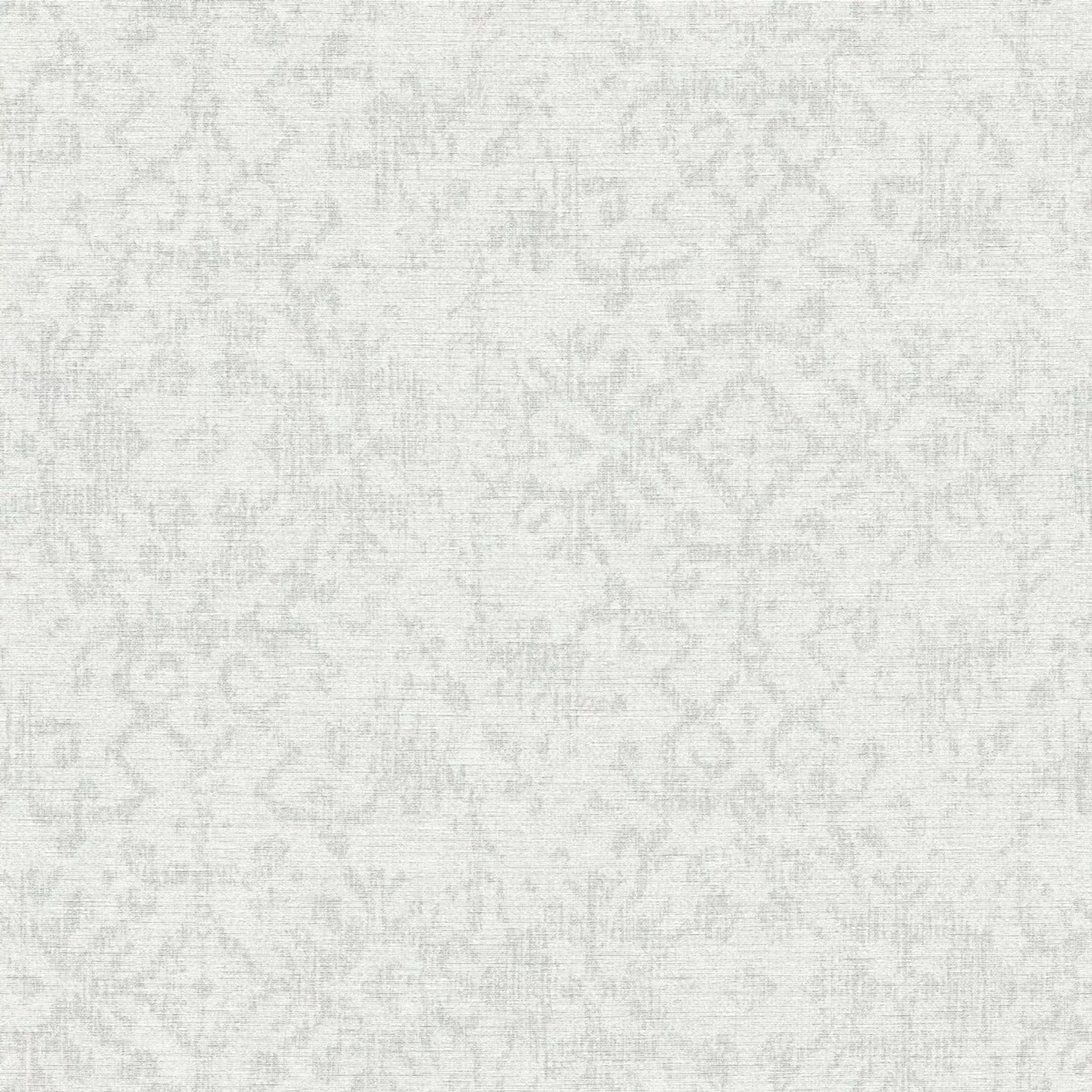 Bricoflor Elegante Tapete Orientalisches Muster in Weiß Silber Vlies Muster günstig online kaufen