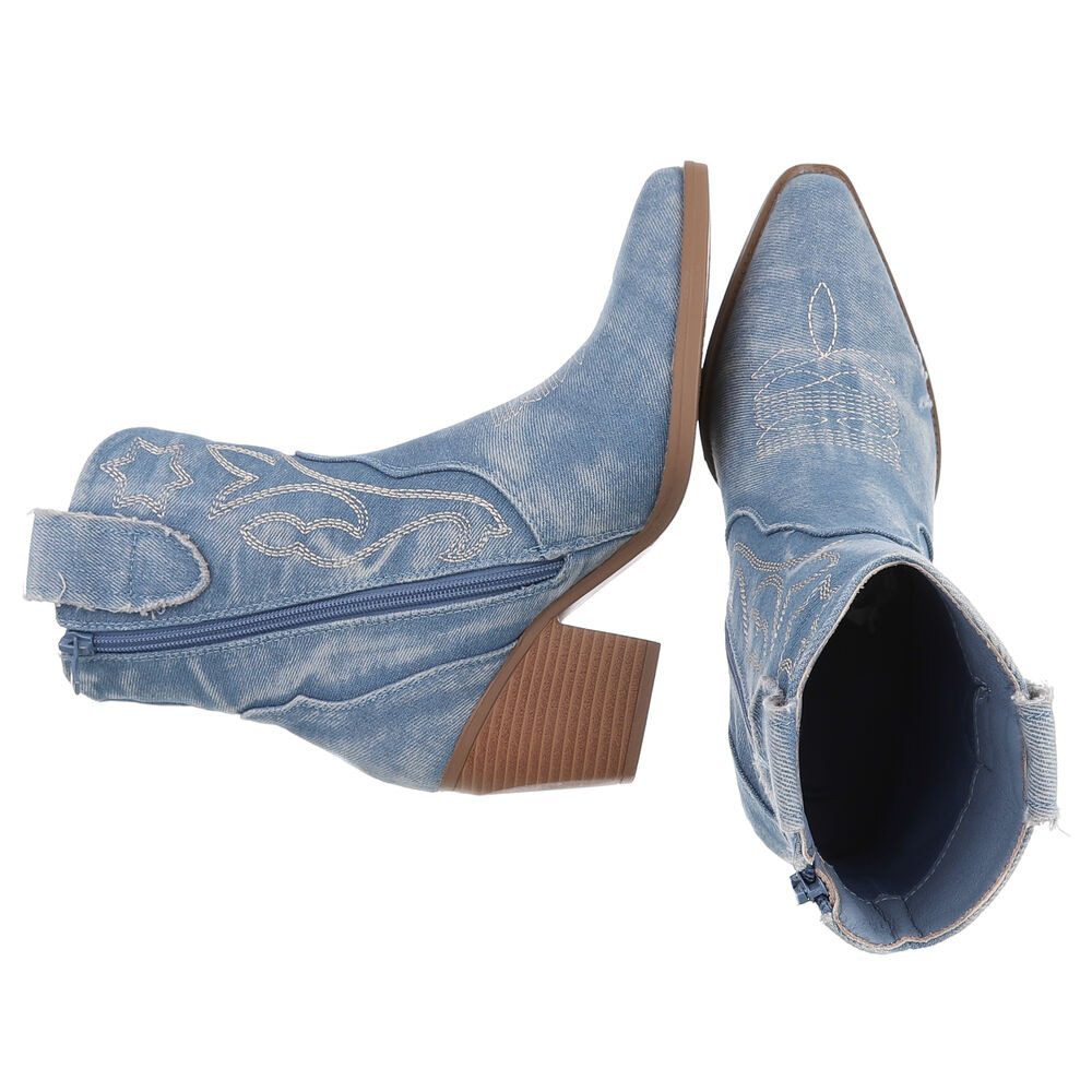 Ital-Design Damen Cowboyboots Western Westernstiefelette (88843768) günstig online kaufen