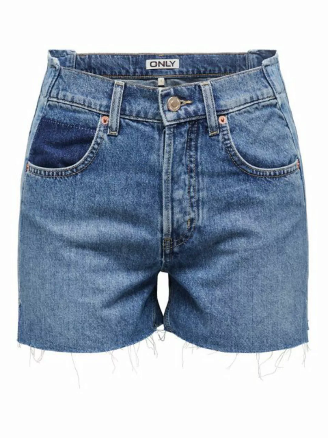 ONLY Jeansshorts CARLY (1-tlg) Fransen günstig online kaufen