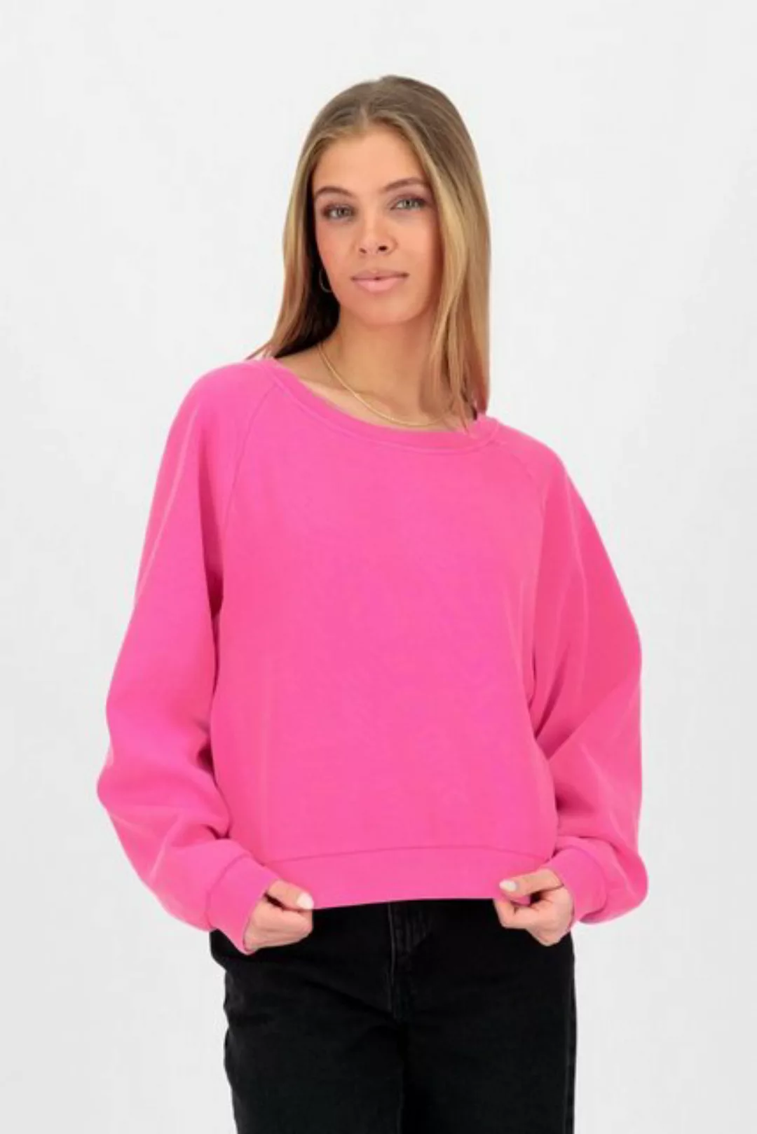 Alife & Kickin Sweatshirt TeonaAK A Oversize Sweatshirt Damen Rundhalspullo günstig online kaufen