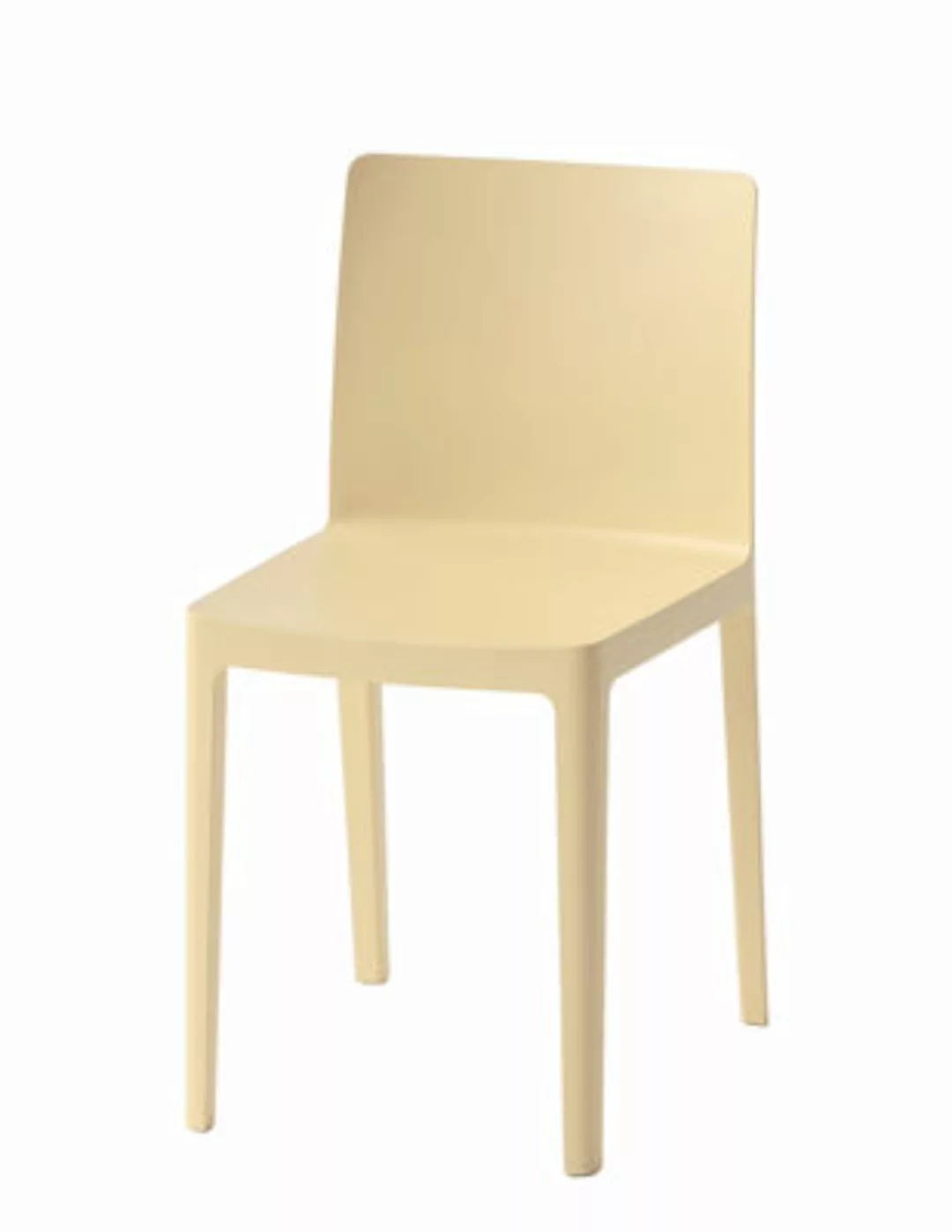 Stuhl Elementaire plastikmaterial gelb - Hay - Gelb günstig online kaufen