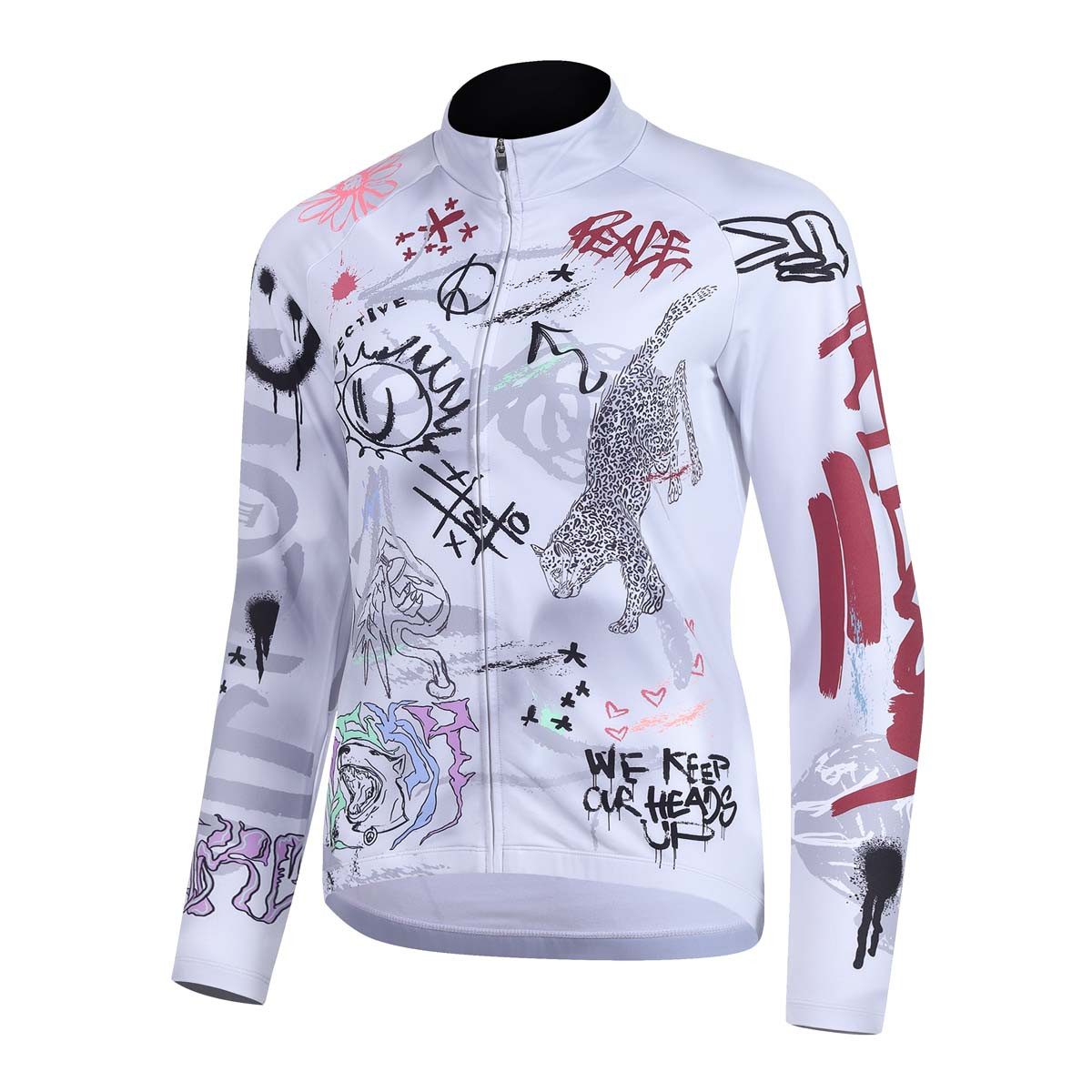 Protective Radtrikot Langarmtrikot P-Paint günstig online kaufen