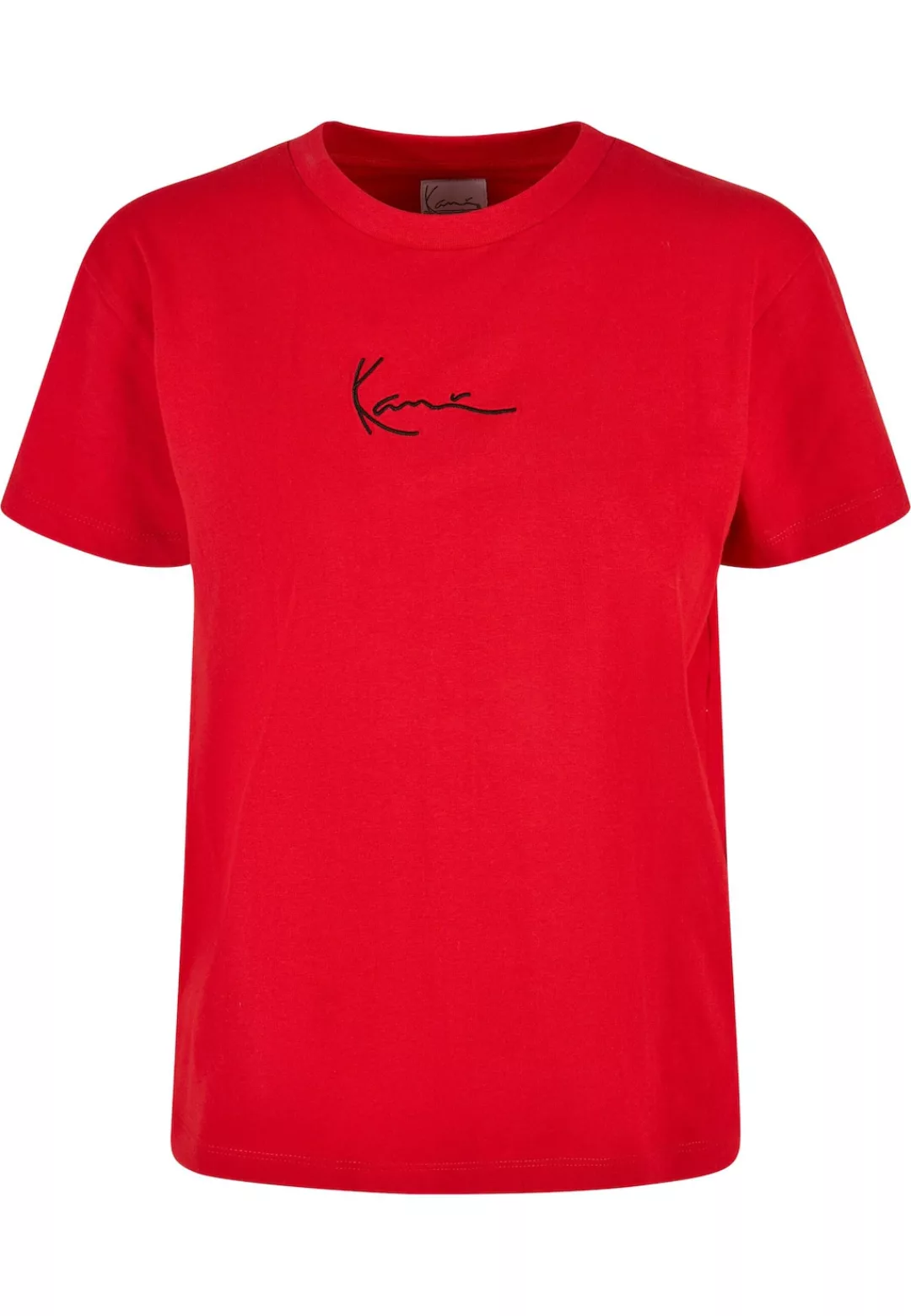 Karl Kani Kurzarmshirt "Karl Kani Damen ESSKKW-T02RED Small Signature Tee" günstig online kaufen