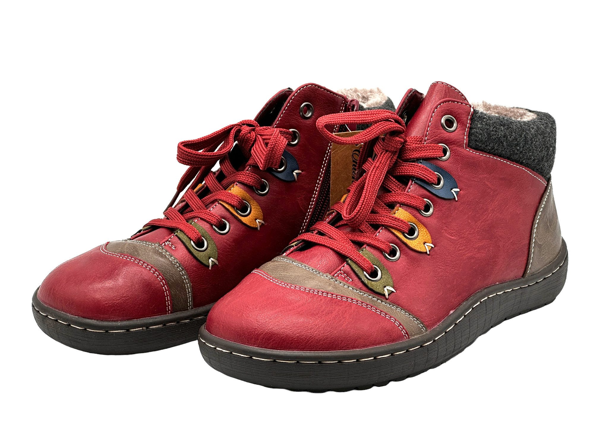 Nowaland Winterstiefeletten mit Warmfutter, Reißverschluss und günstig online kaufen