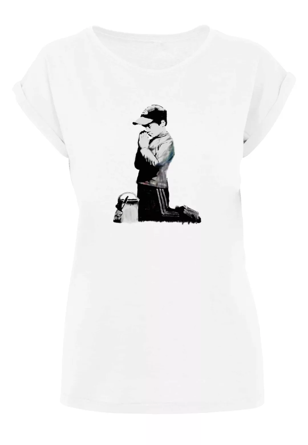 Merchcode T-Shirt "Merchcode Damen Ladies Praying Boy T-Shirt" günstig online kaufen