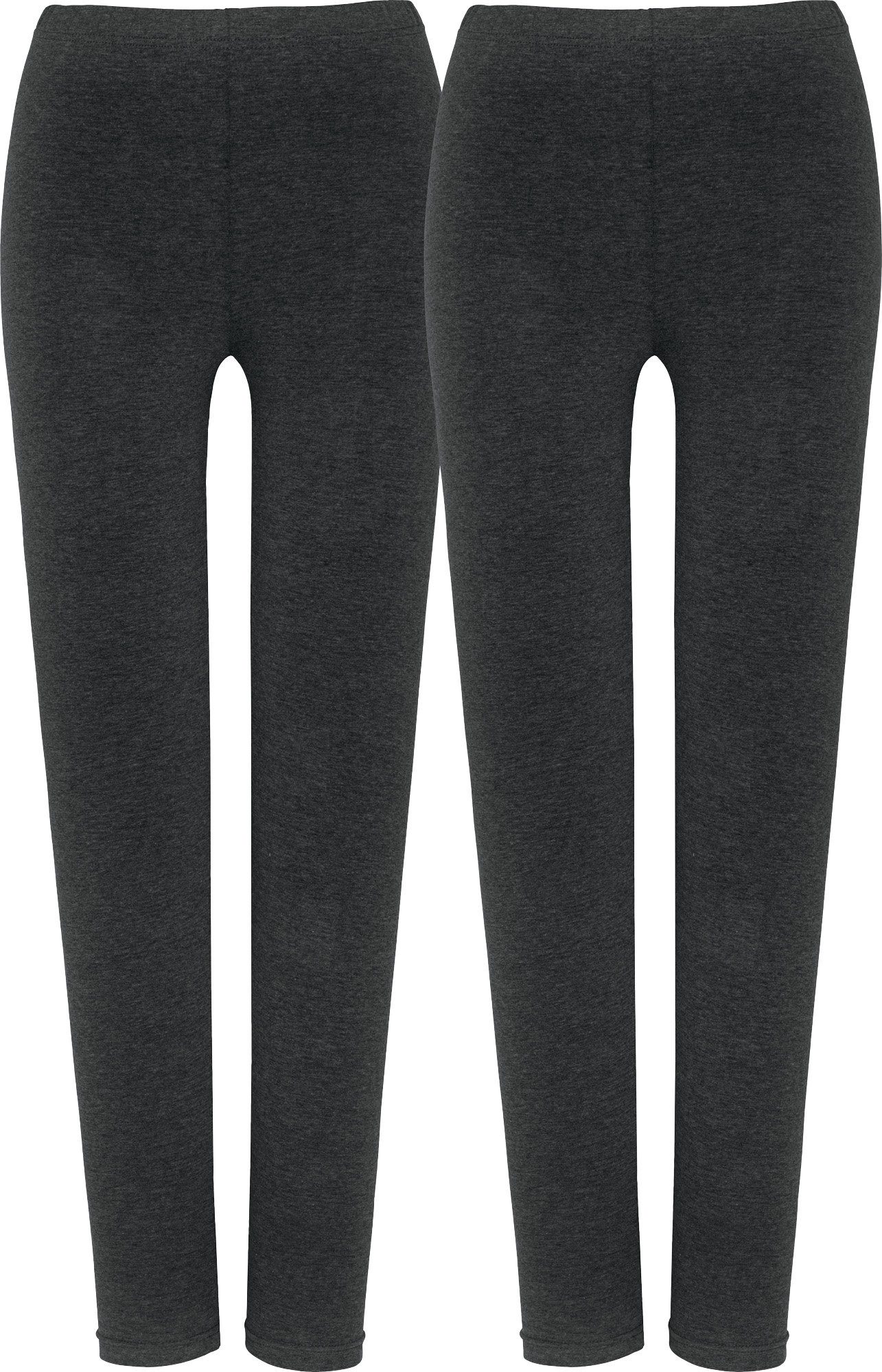 REDBEST Jogginghose Damen-Capri-Leggings im 2er-Pack Uni günstig online kaufen