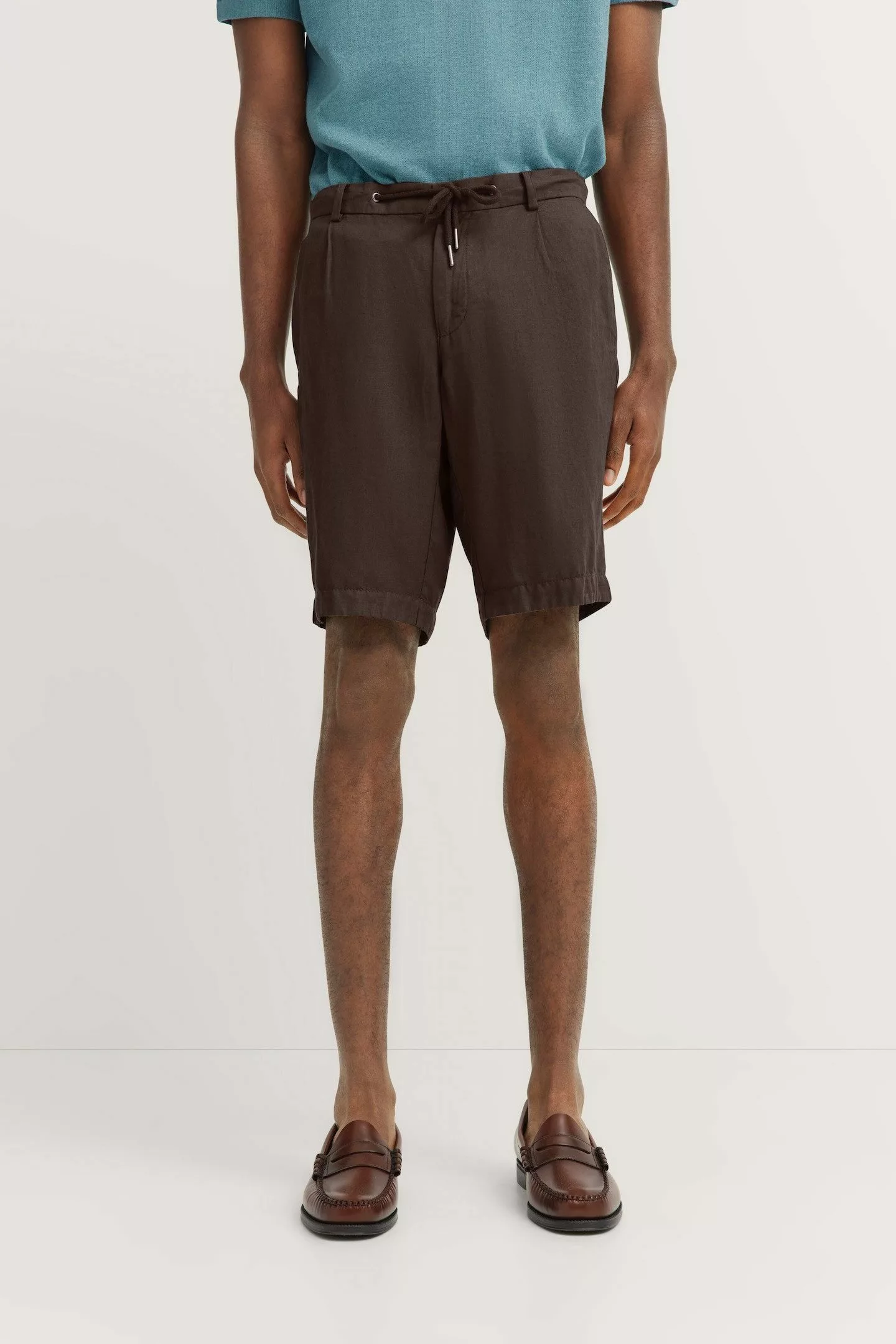 bugatti Bermudas, aus Leinen-Baumwollmix günstig online kaufen