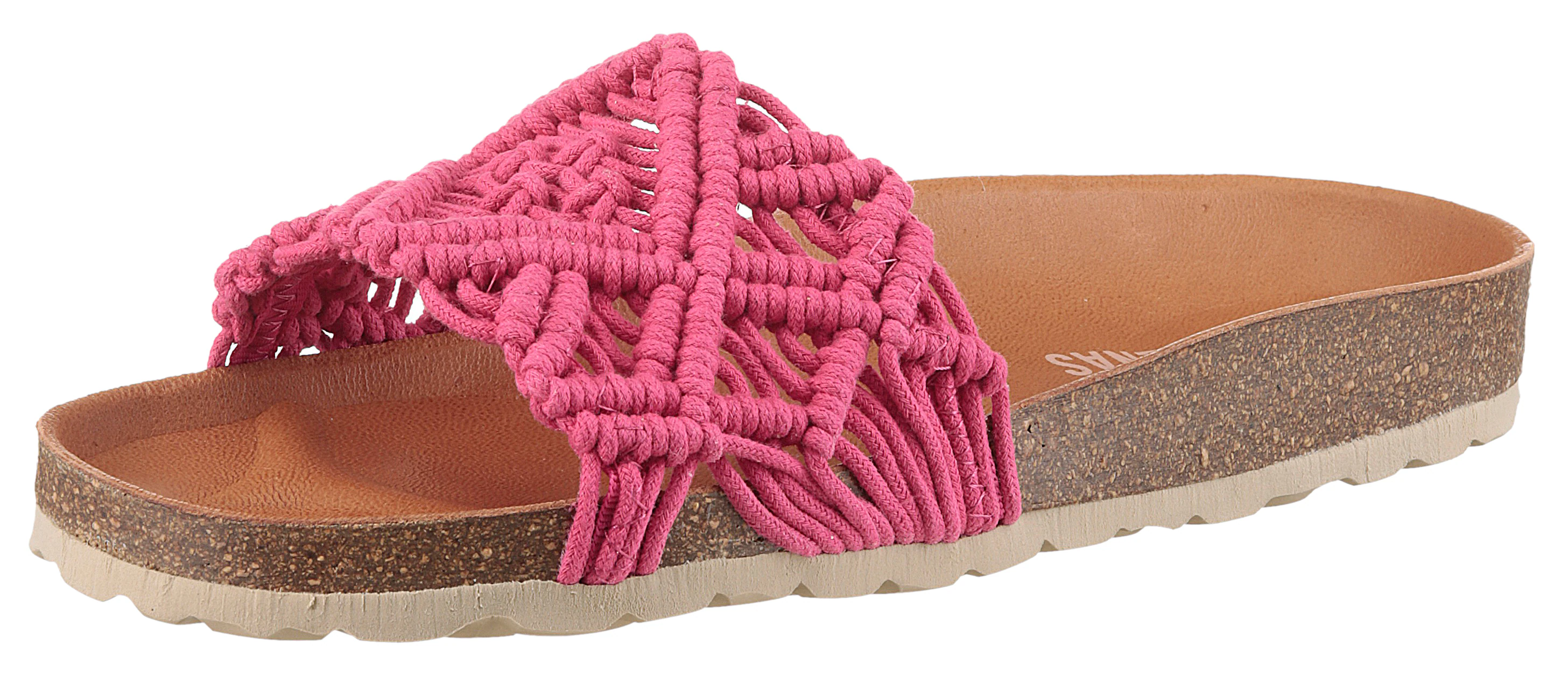 VERBENAS Pantoffel "Raga Knots Digital", Sommerschuh, Schlappen, Hausschuh günstig online kaufen