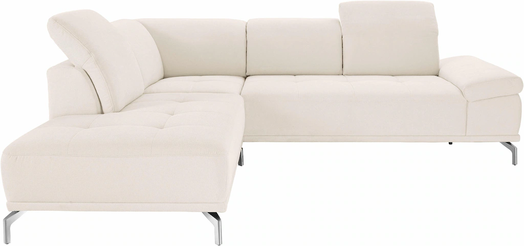 Places of Style Ecksofa »Caluna«, Inkl.Sitztiefenverstellung, wahlweise mit günstig online kaufen