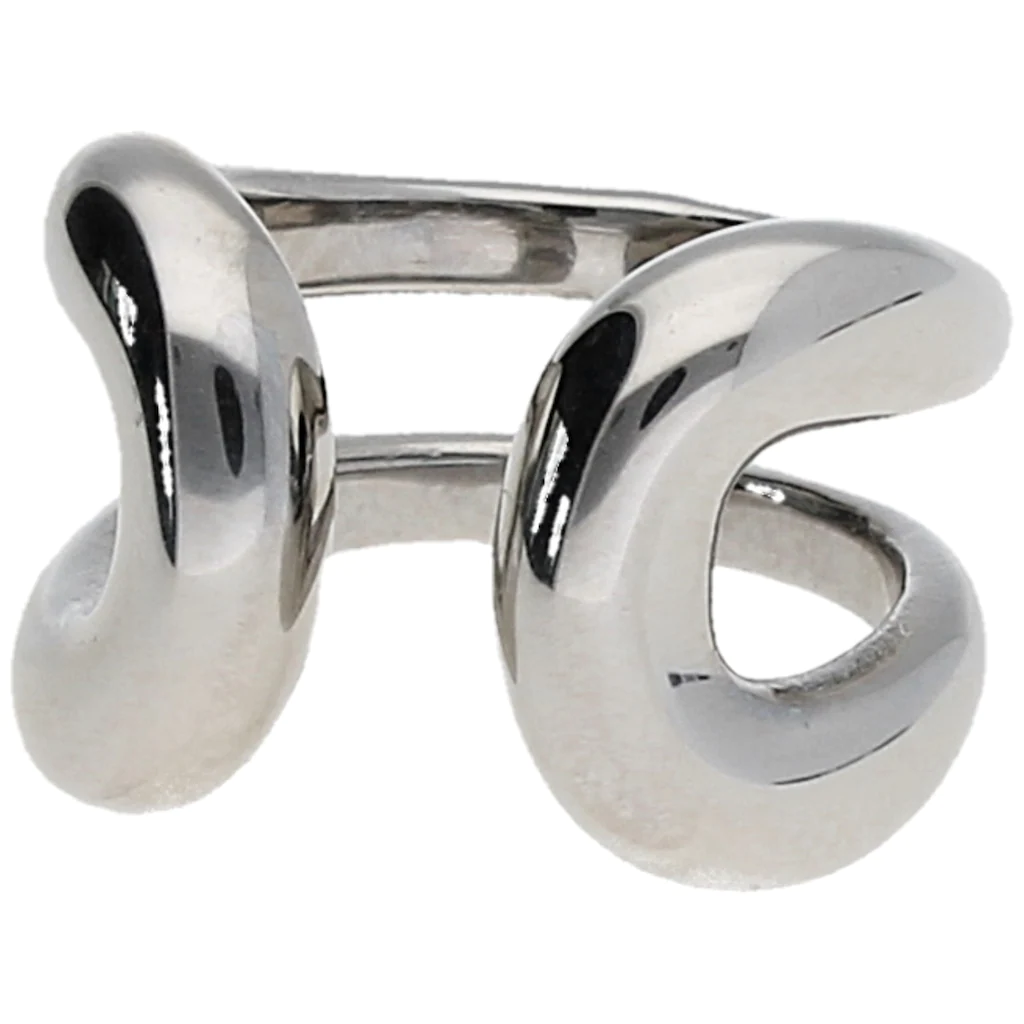 Jacques Charrel Fingerring "topmodern mit offener Ringschiene, Edelstahl" günstig online kaufen