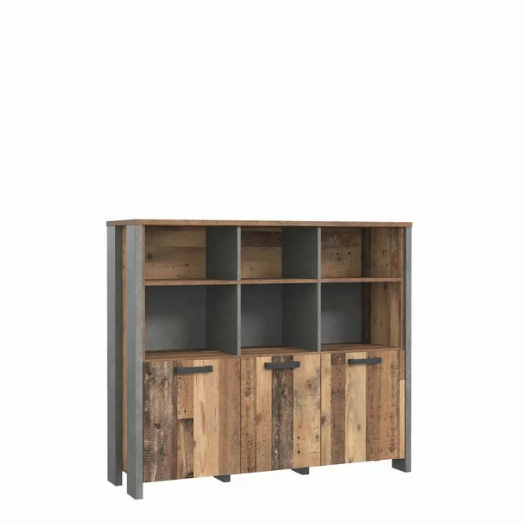 FORTE Highboard "Clif", Höhe ca. 118 cm günstig online kaufen