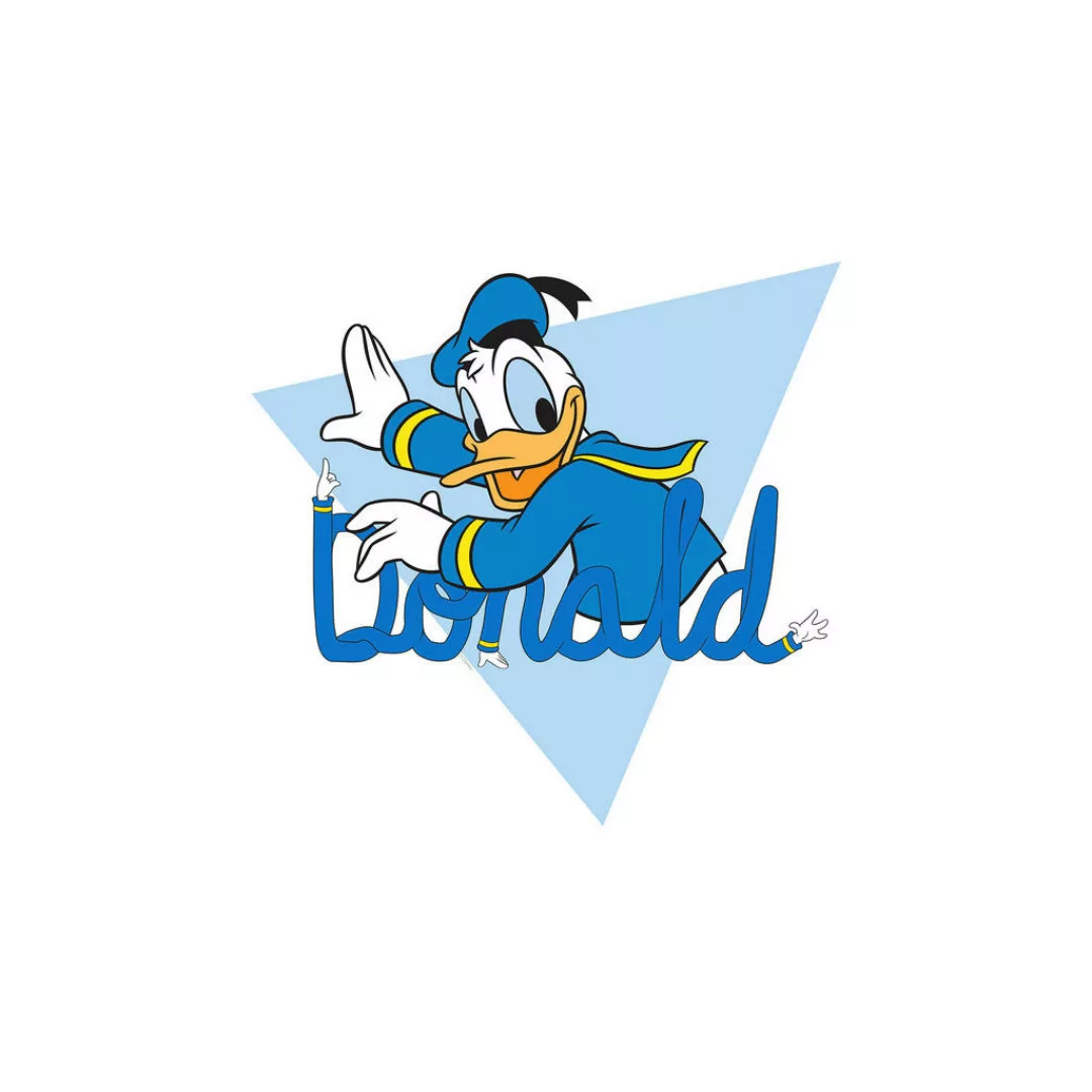 Komar Wandbild Donald Duck Triangle Disney B/L: ca. 40x50 cm günstig online kaufen