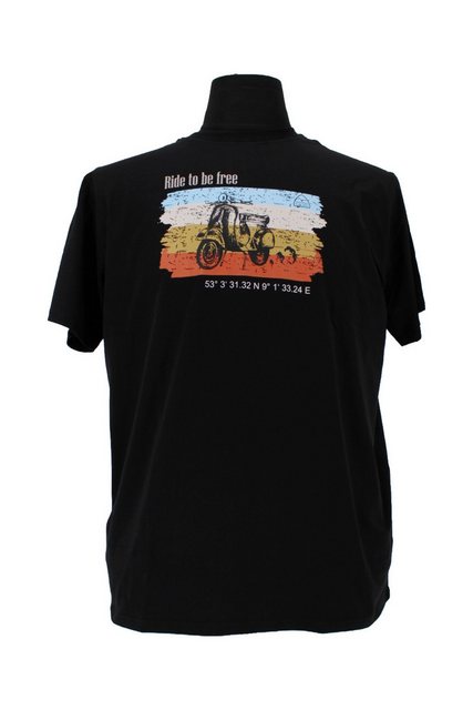 Brigg T-Shirt T-Shirt Travelride Schwarz günstig online kaufen