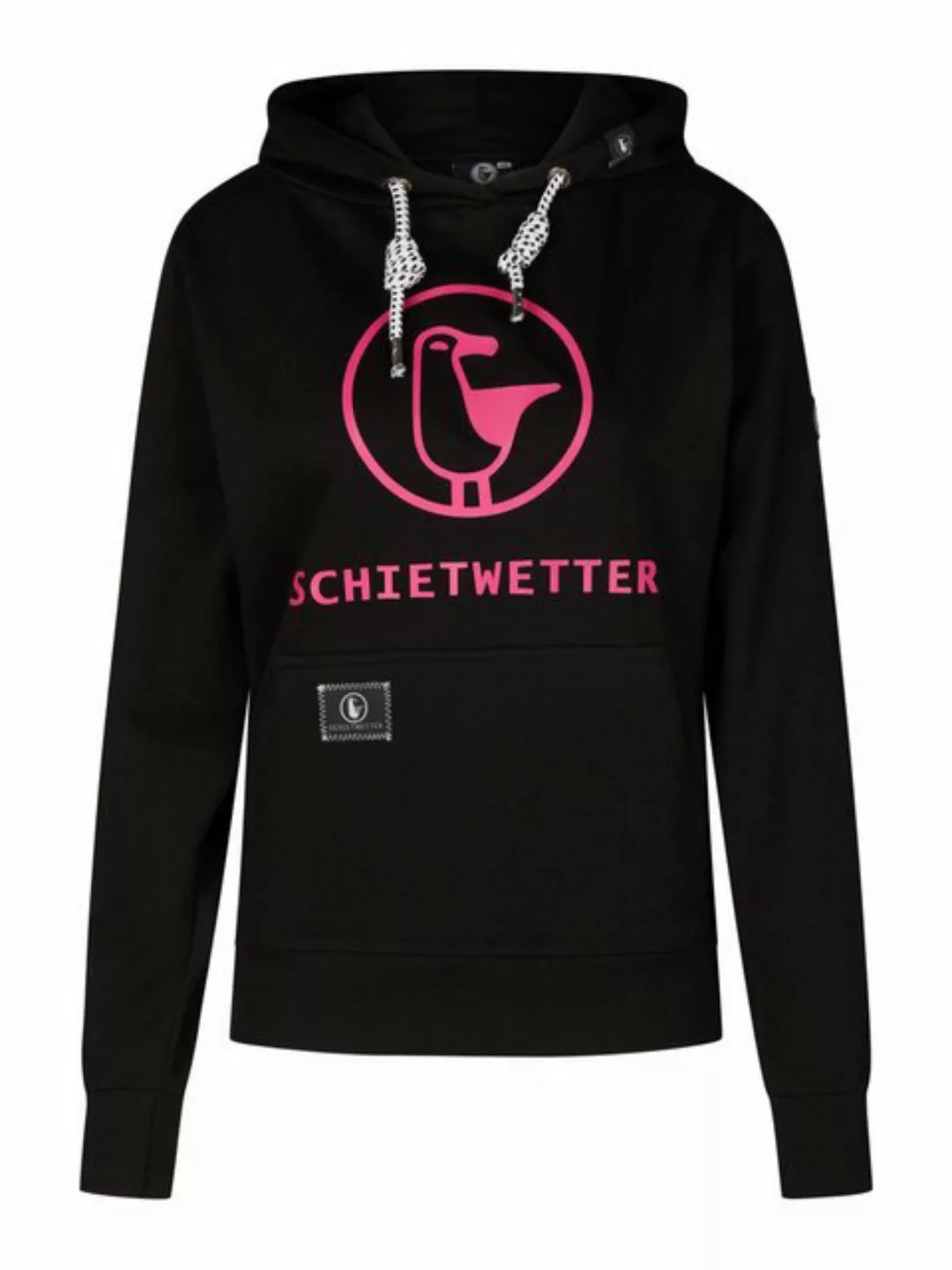 Schietwetter Kapuzenpullover Damen modisch, kuschelig günstig online kaufen