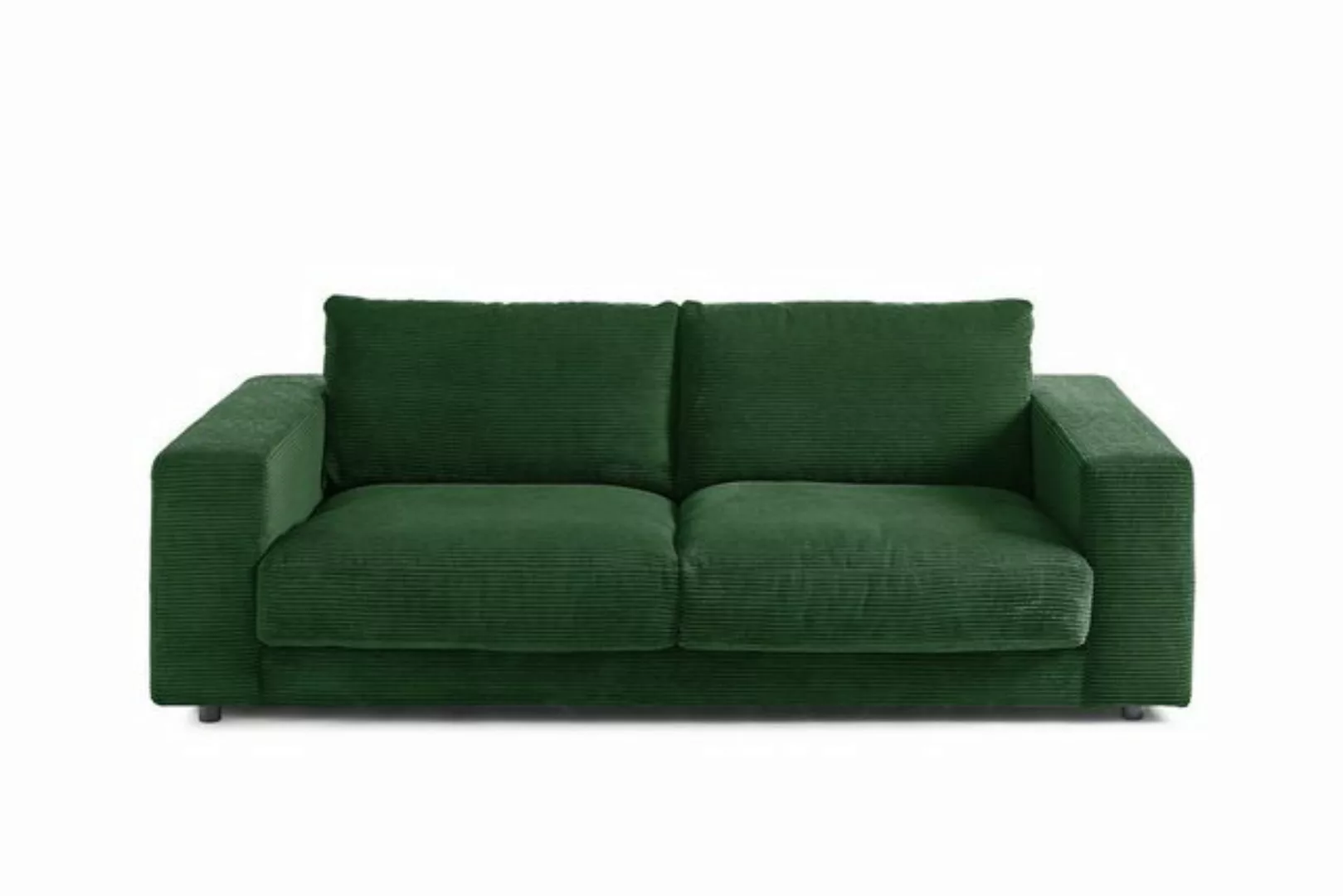 KAWOLA Sofa MADELINE, Cord 2-Sitzer od. 3-Sitzer versch. Farben günstig online kaufen