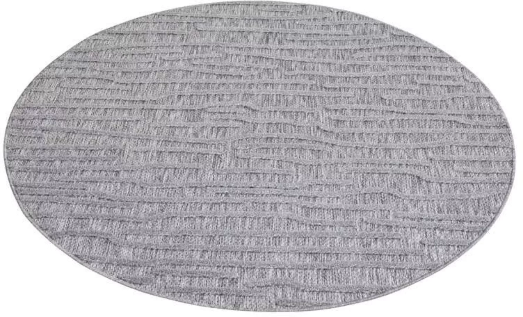 Carpet City Teppich »In-& Outdoorteppich Santorini 450, 3D-Effekt, Gestreif günstig online kaufen