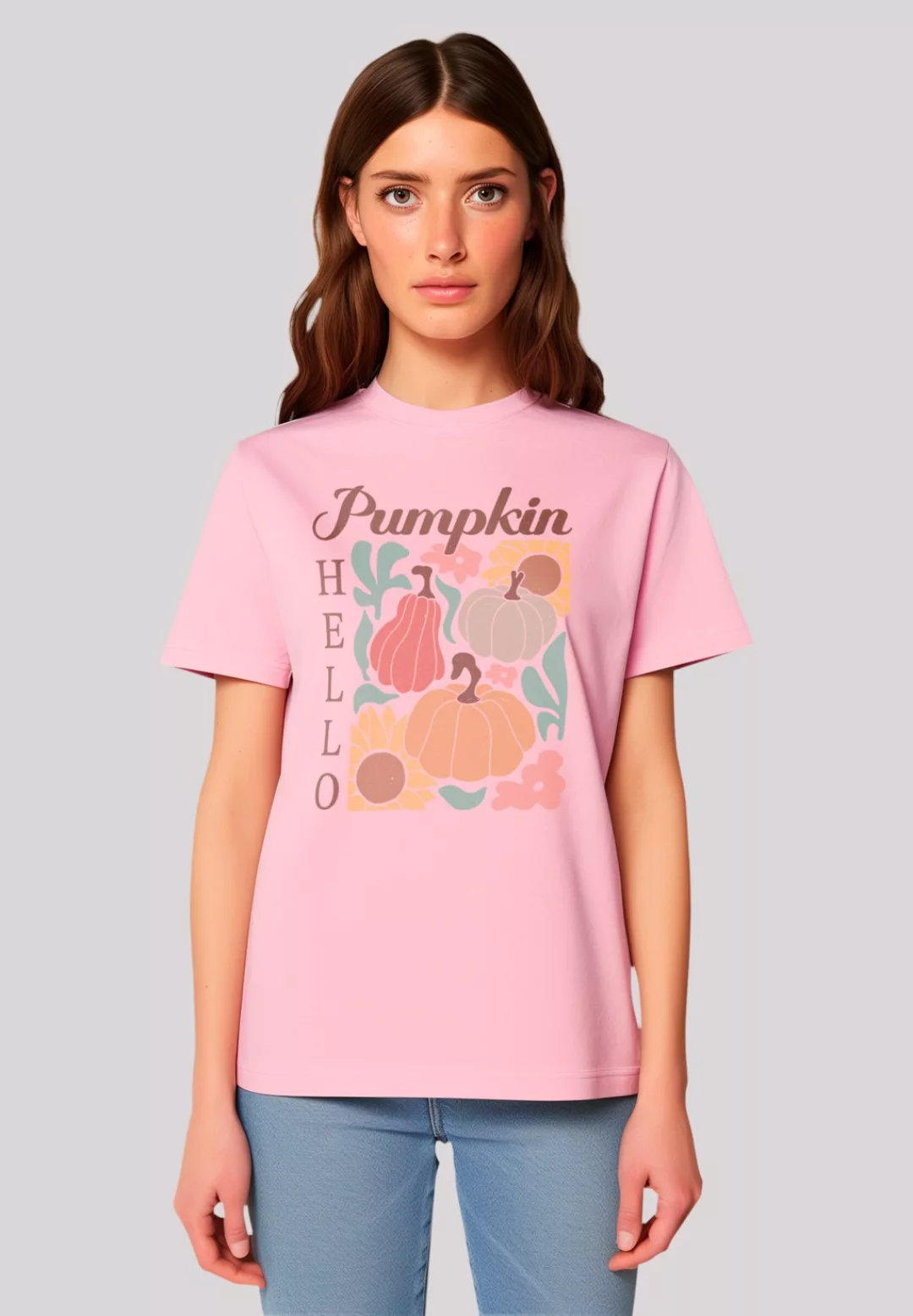 F4NT4STIC T-Shirt "Hello Pumpkin", Premium Qualität, Unisex Schnitt günstig online kaufen