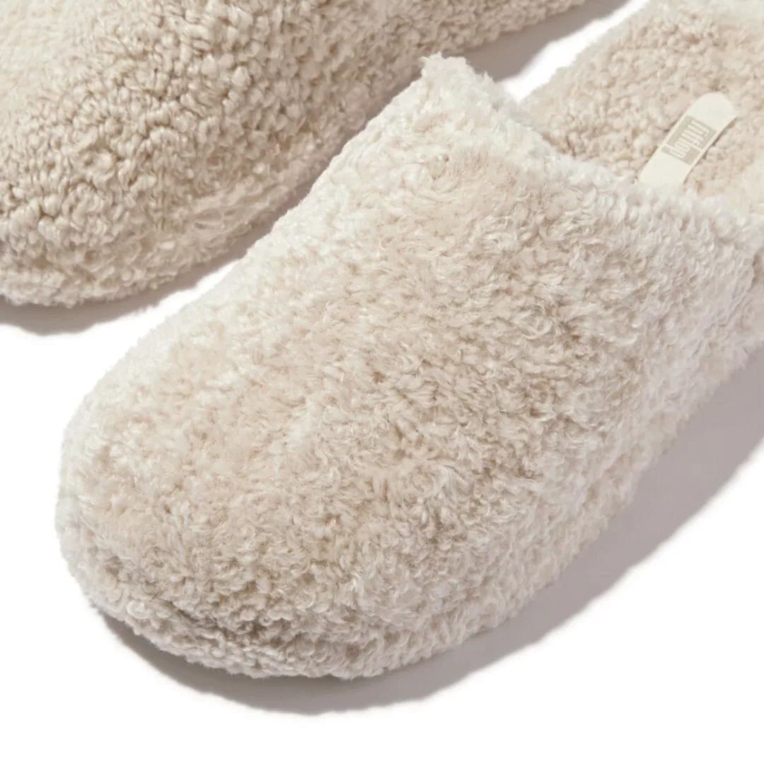 Fitflop Pantoffel "iQUSHION D-LUXE PADDED TEDDY SLIPPER MULES", Hausschuh, günstig online kaufen