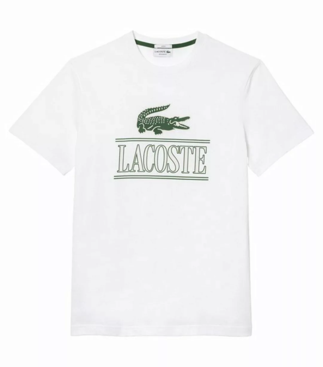Lacoste T-Shirt T-Shirt aus Baumwolljersey Regular Fit (1-tlg) günstig online kaufen