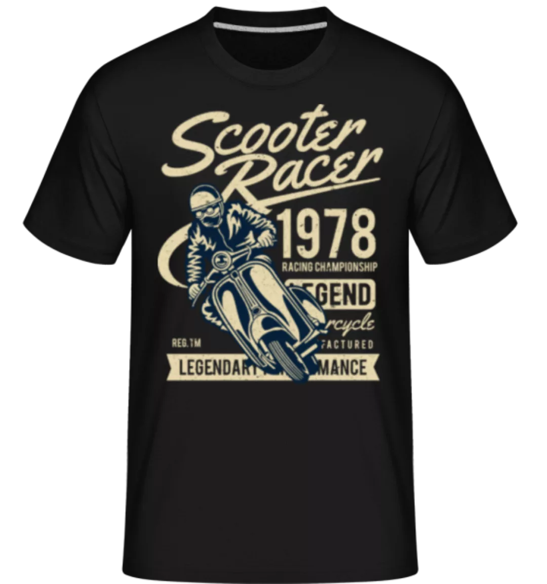 Scooter Racer · Shirtinator Männer T-Shirt günstig online kaufen