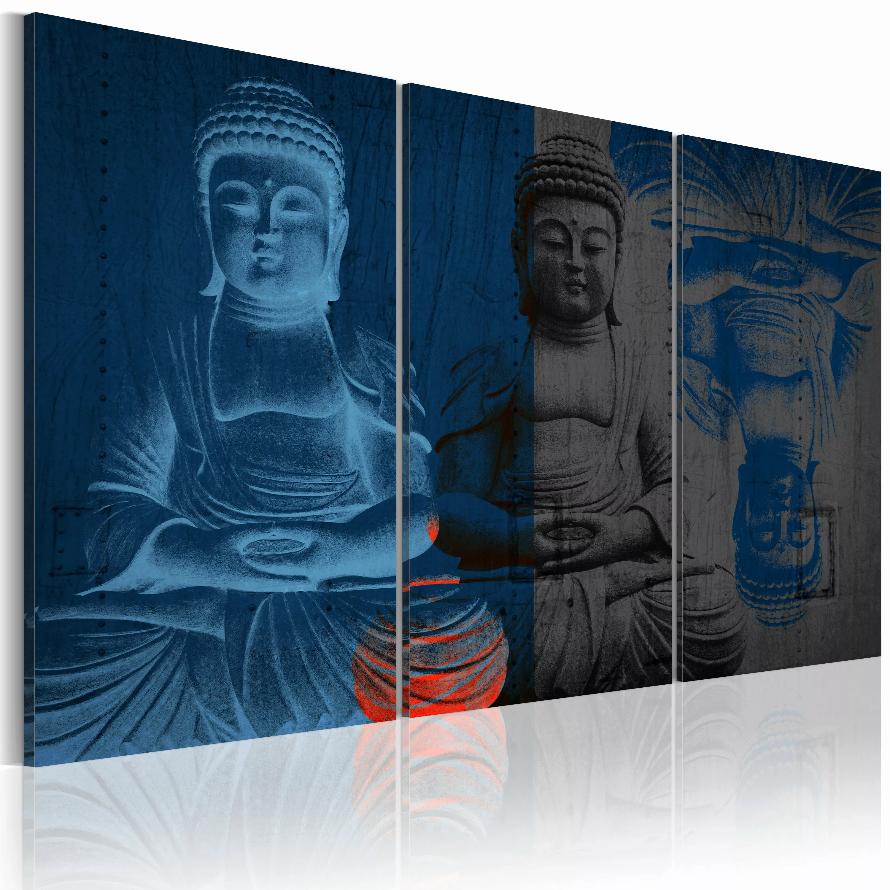 Wandbild - Buddha - Skulptur günstig online kaufen